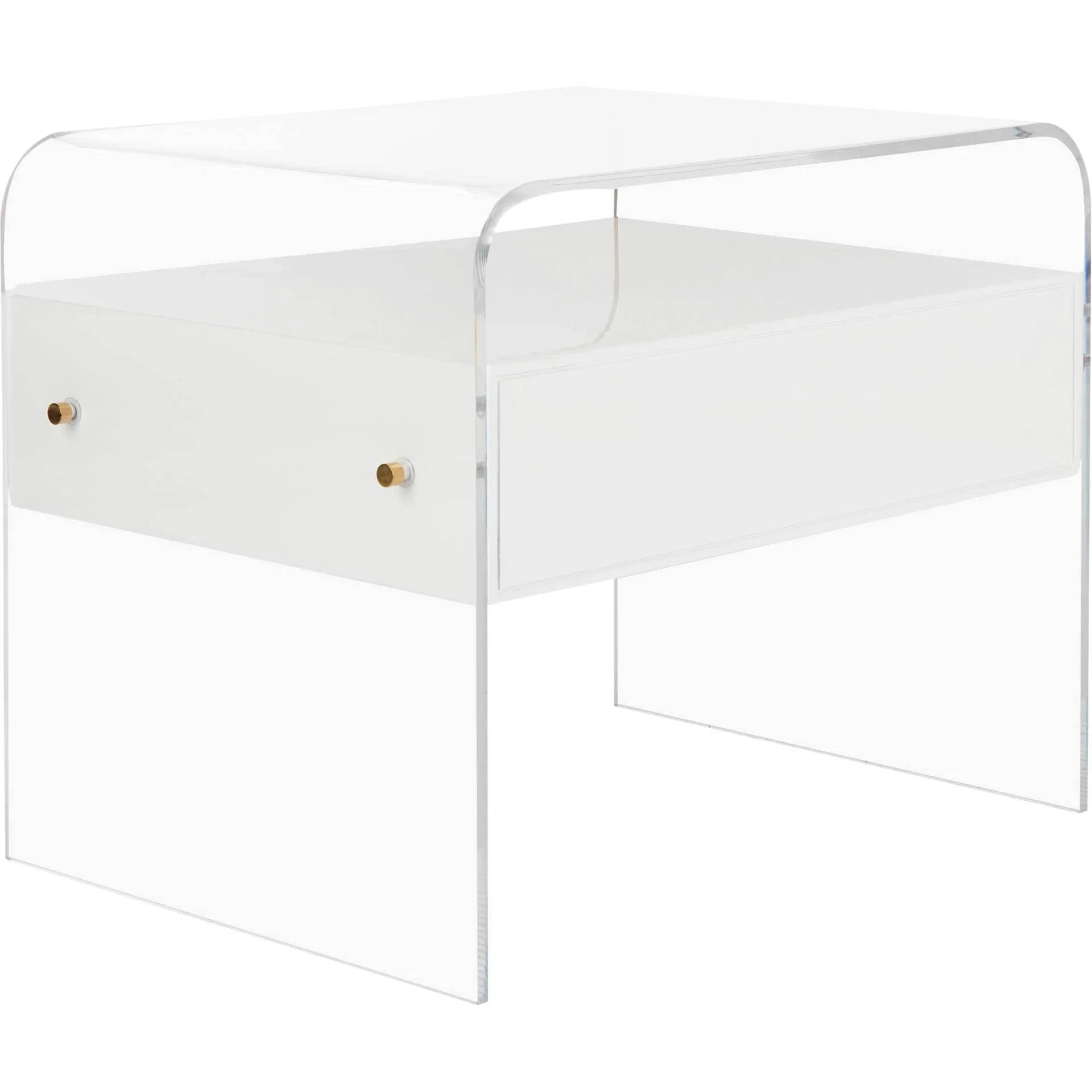 Deon Lucite Side Table - Image 4