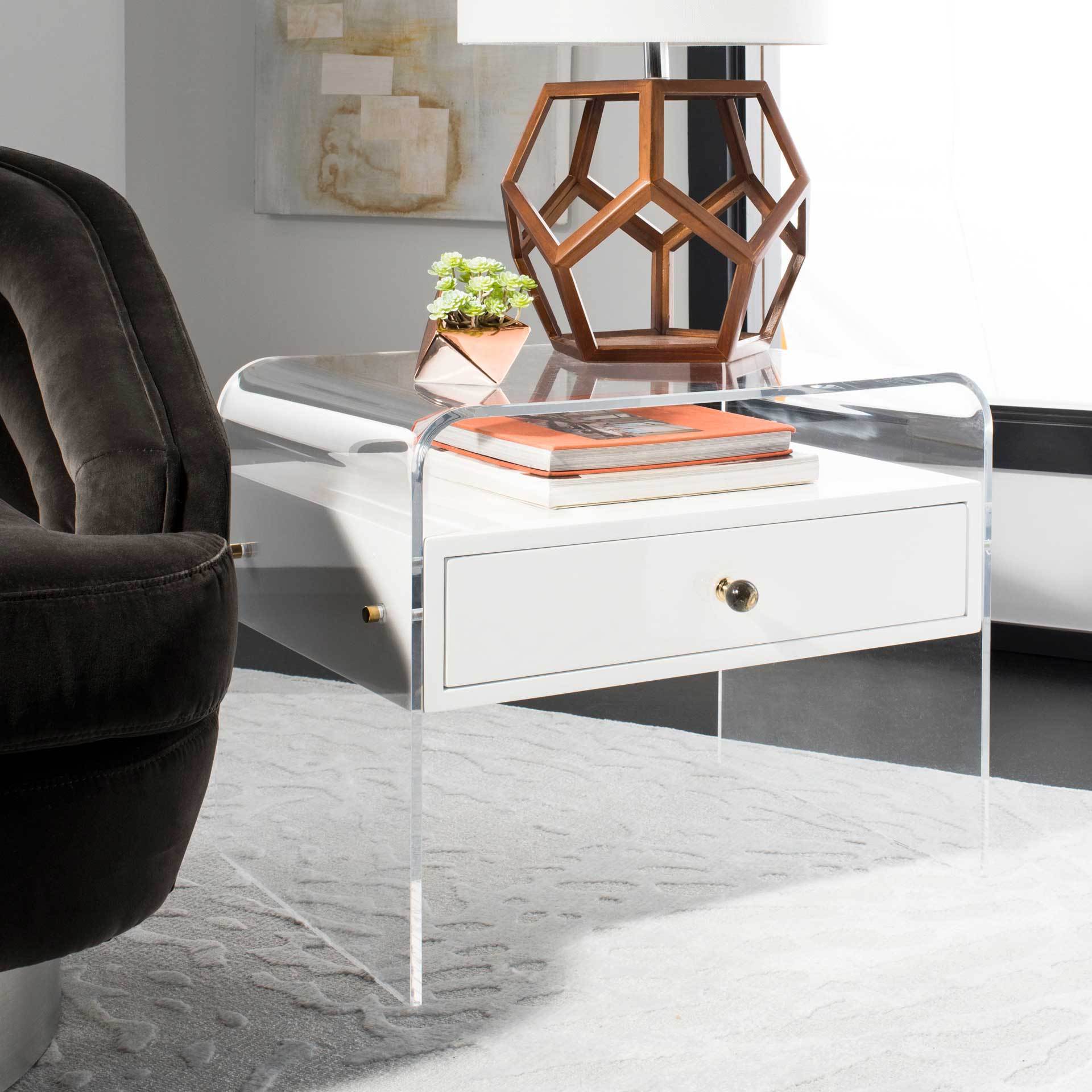 Deon Lucite Side Table - Image 8