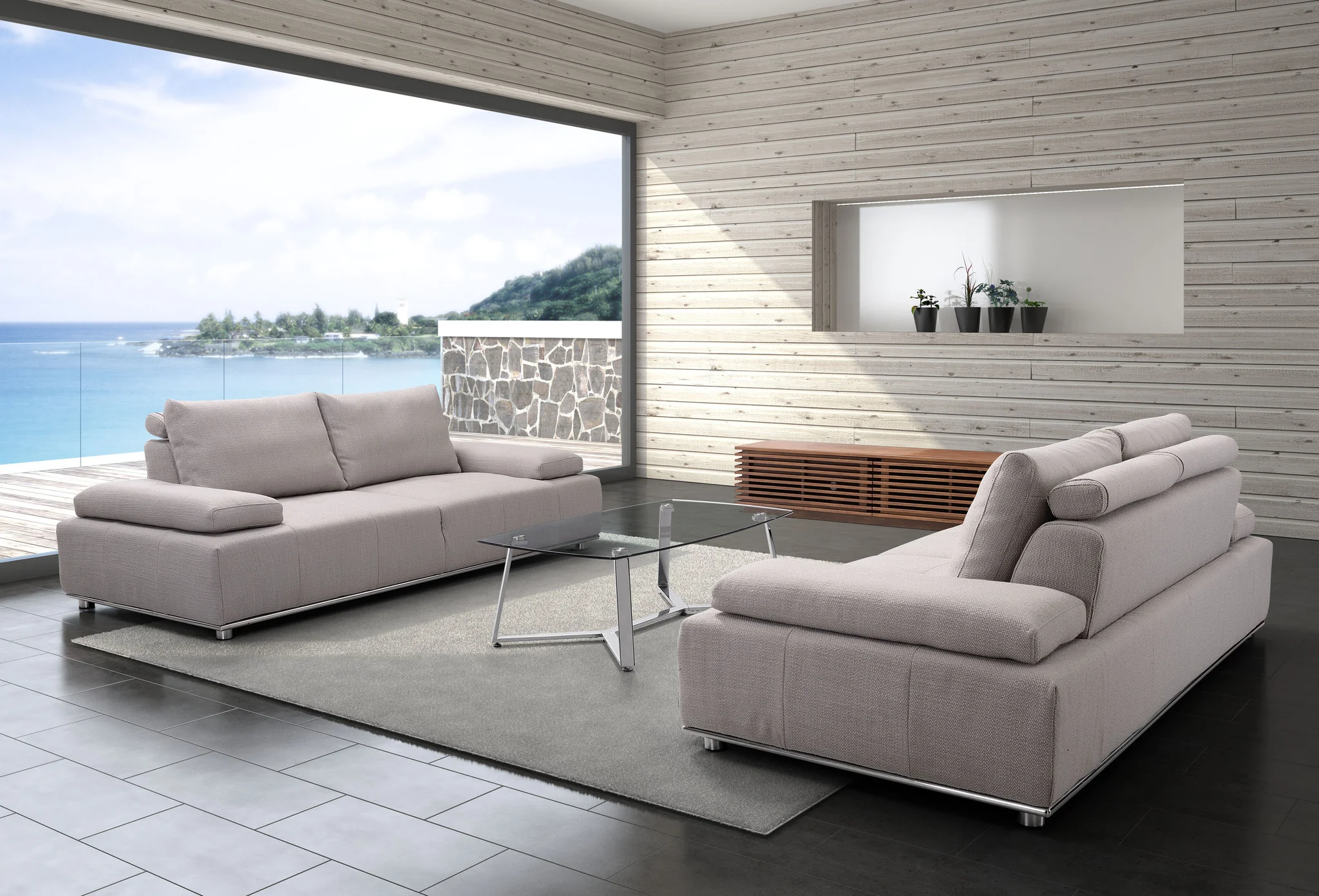 Derby Sofa Ivory - Image 5