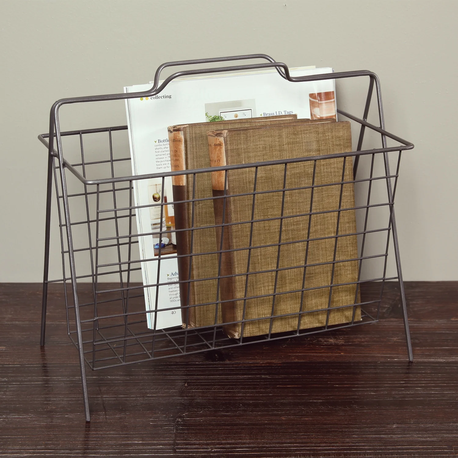 Derby Wire Magazine Rack - Image 3