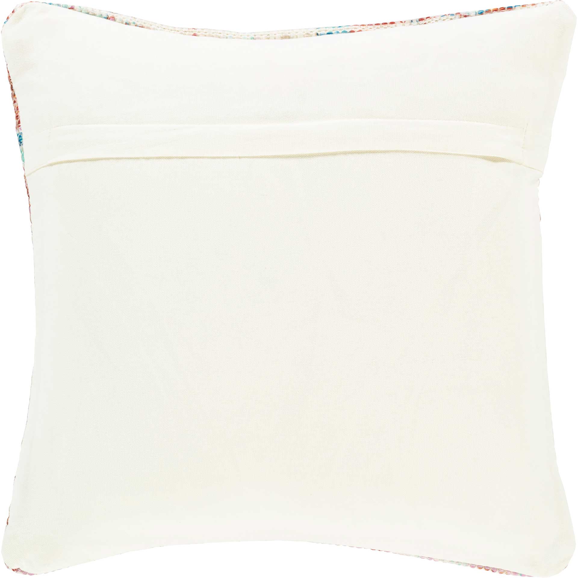 Derek Pillow Bright Blue/Beige/Aqua - Image 2