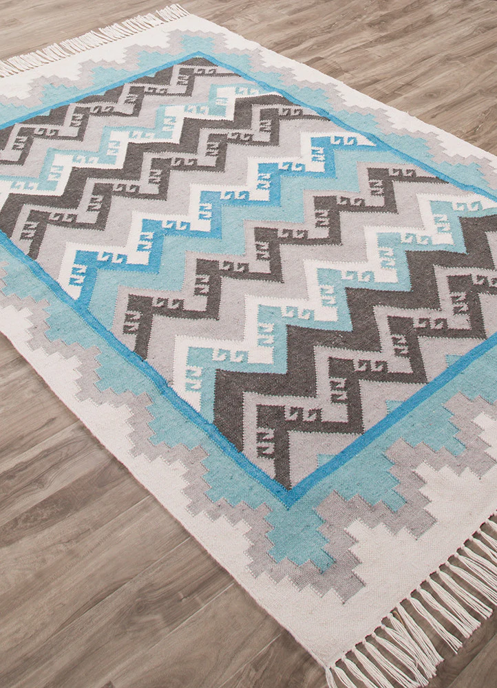 Desert Cameron Blue/Gray Area Rug - Image 2