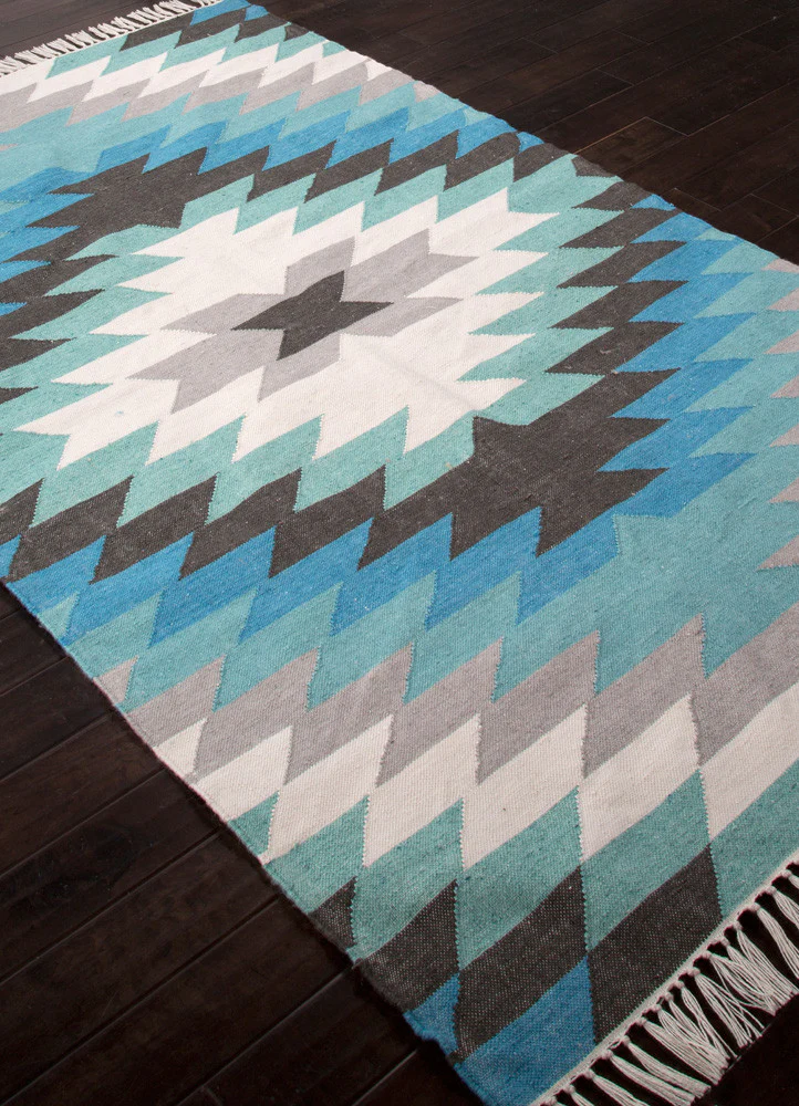 Desert Mojave Turquoise Area Rug - Image 2