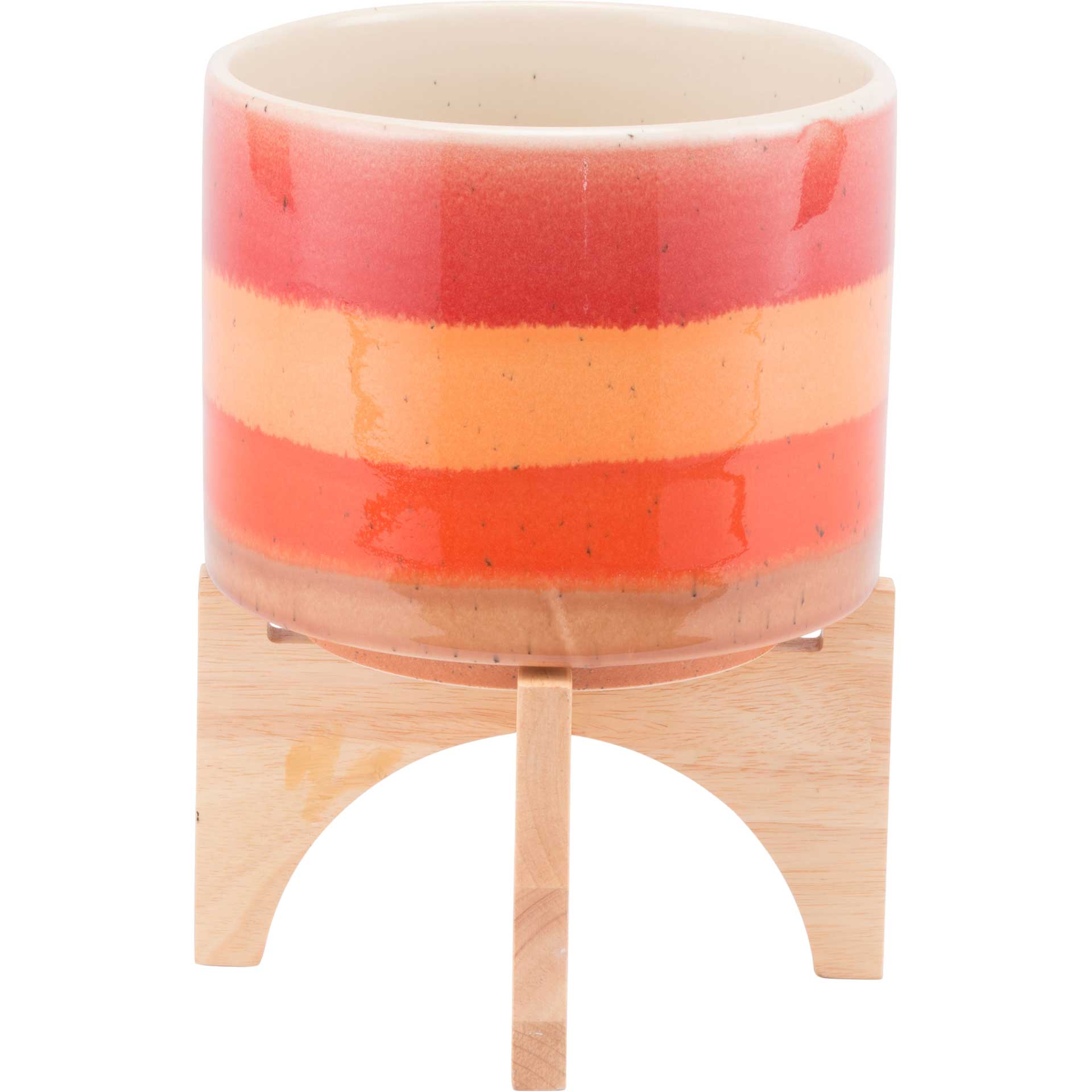 Desert Stripes Planter Orange - Image 4