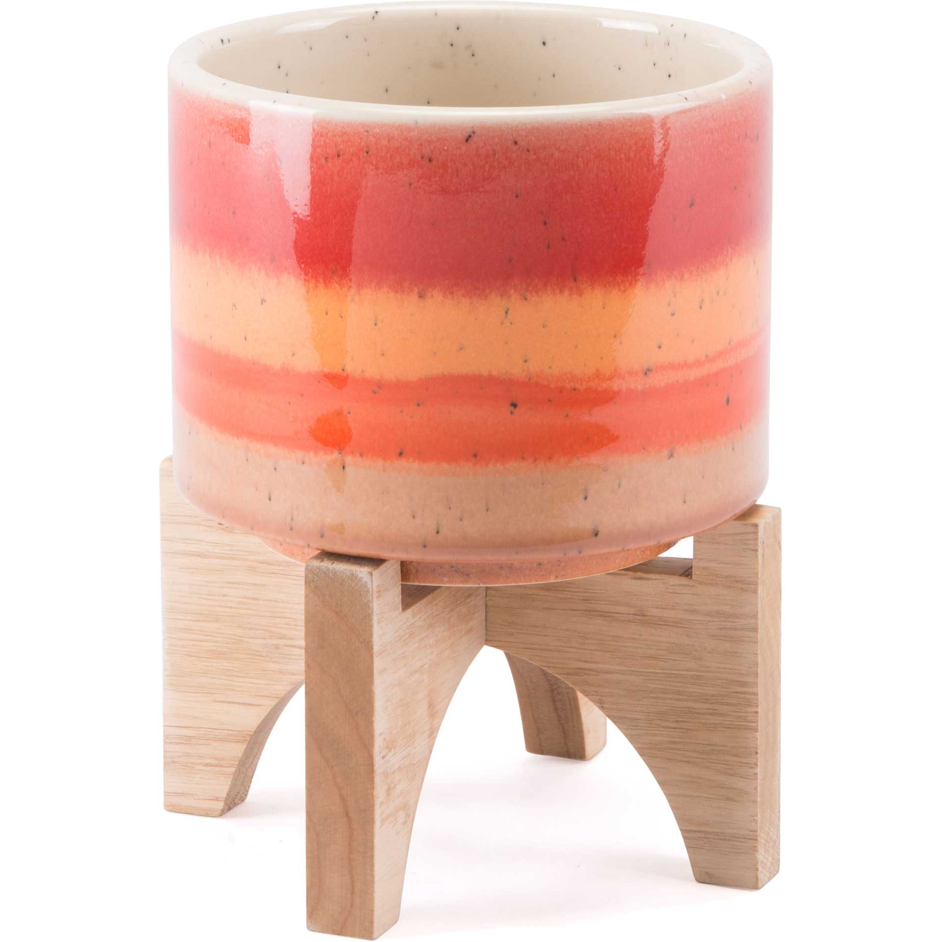 Desert Stripes Planter Orange - Image 5