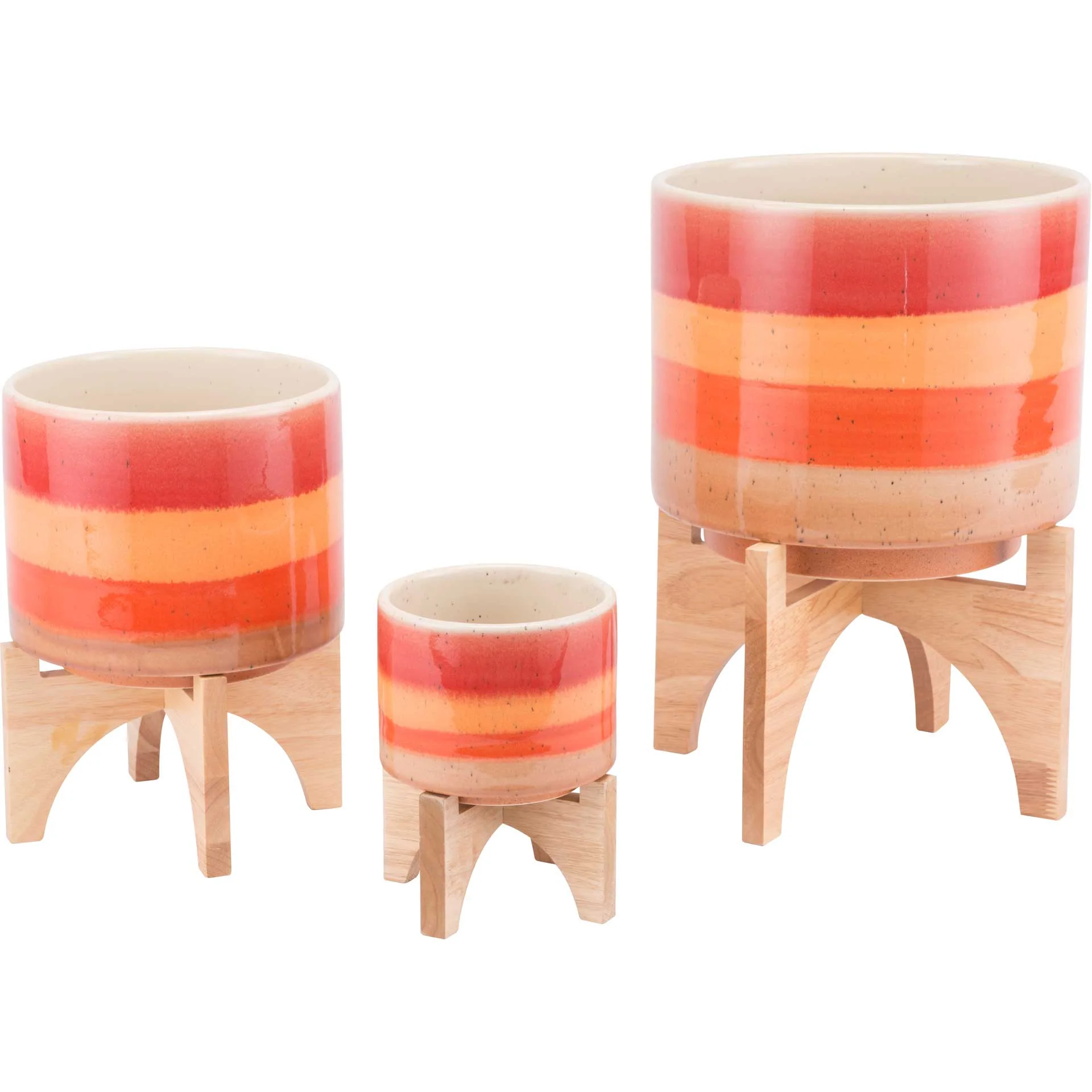 Desert Stripes Planter Orange - Image 7