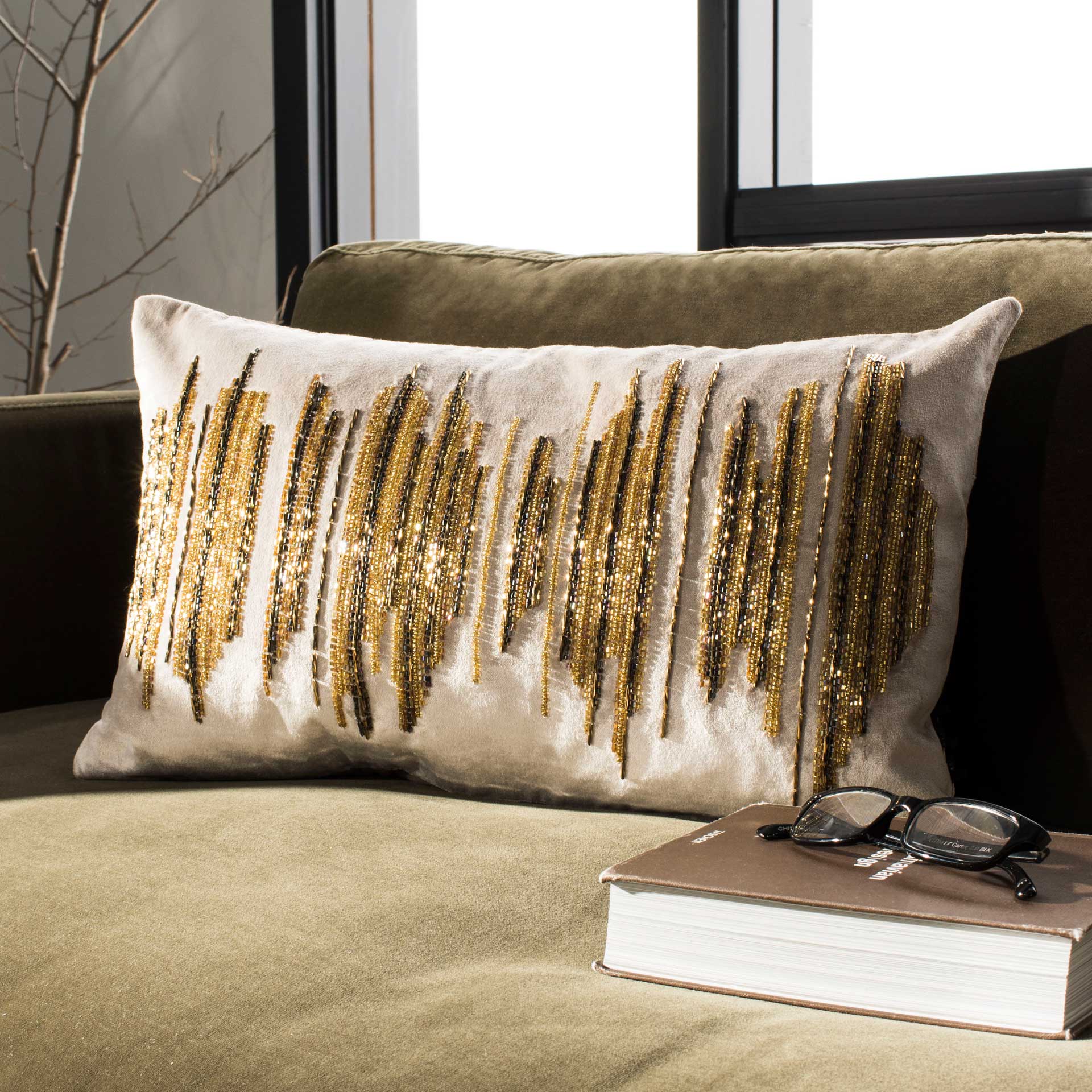 Determine Darling Pillow Beige/Gold/Copper - Image 6