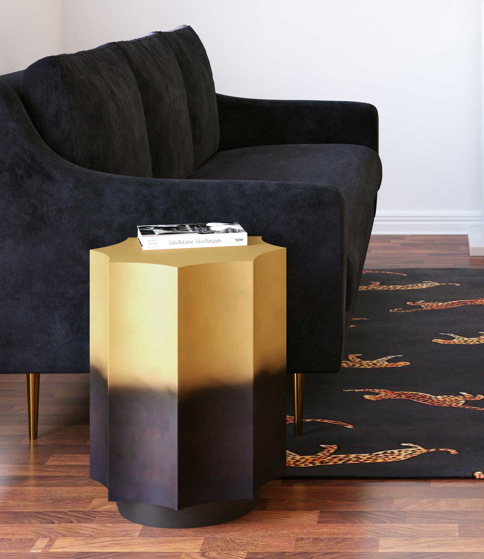 Digress Side Table Black - Image 7