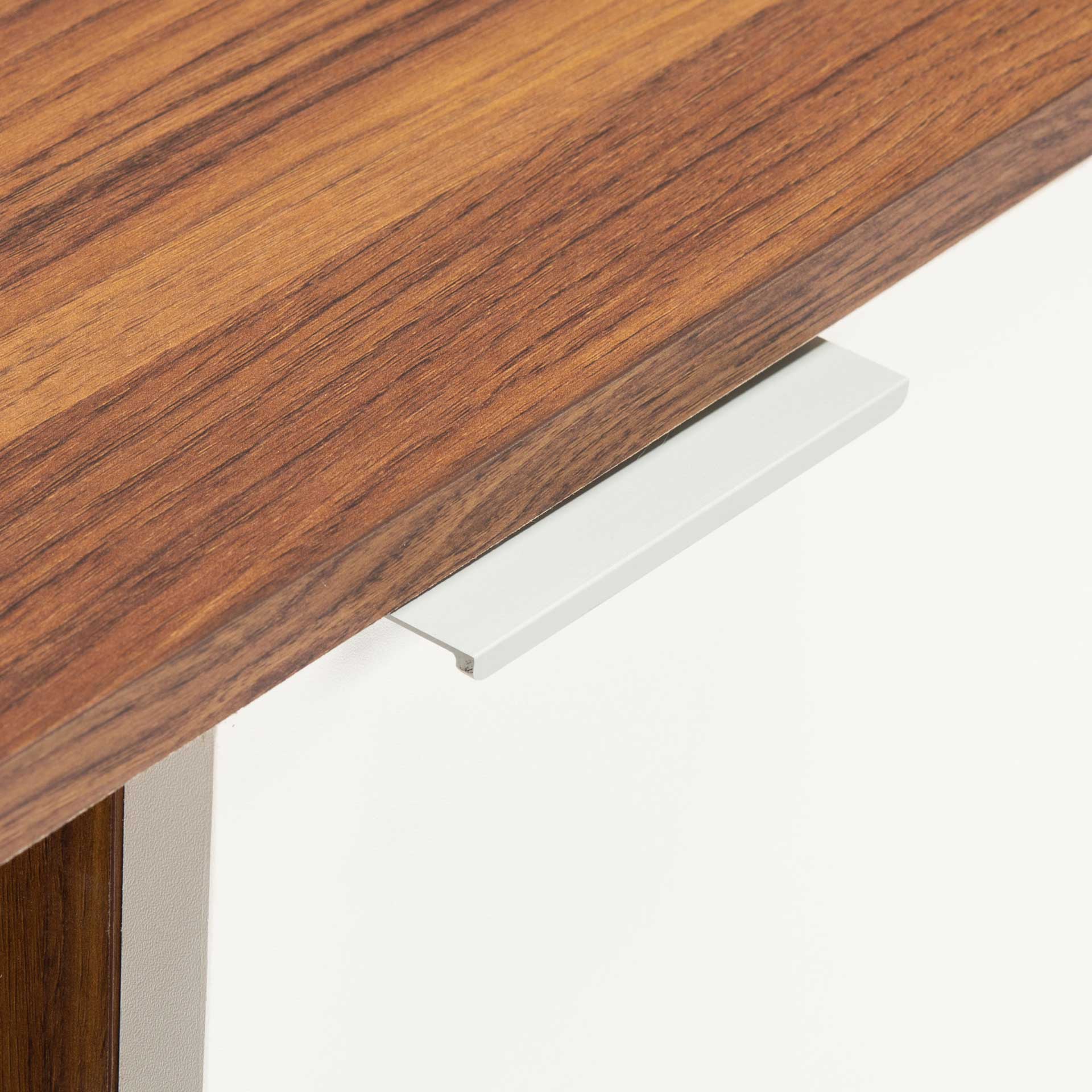 Dilan 2 Shelf 2 Door Media Stand Walnut/White - Image 6