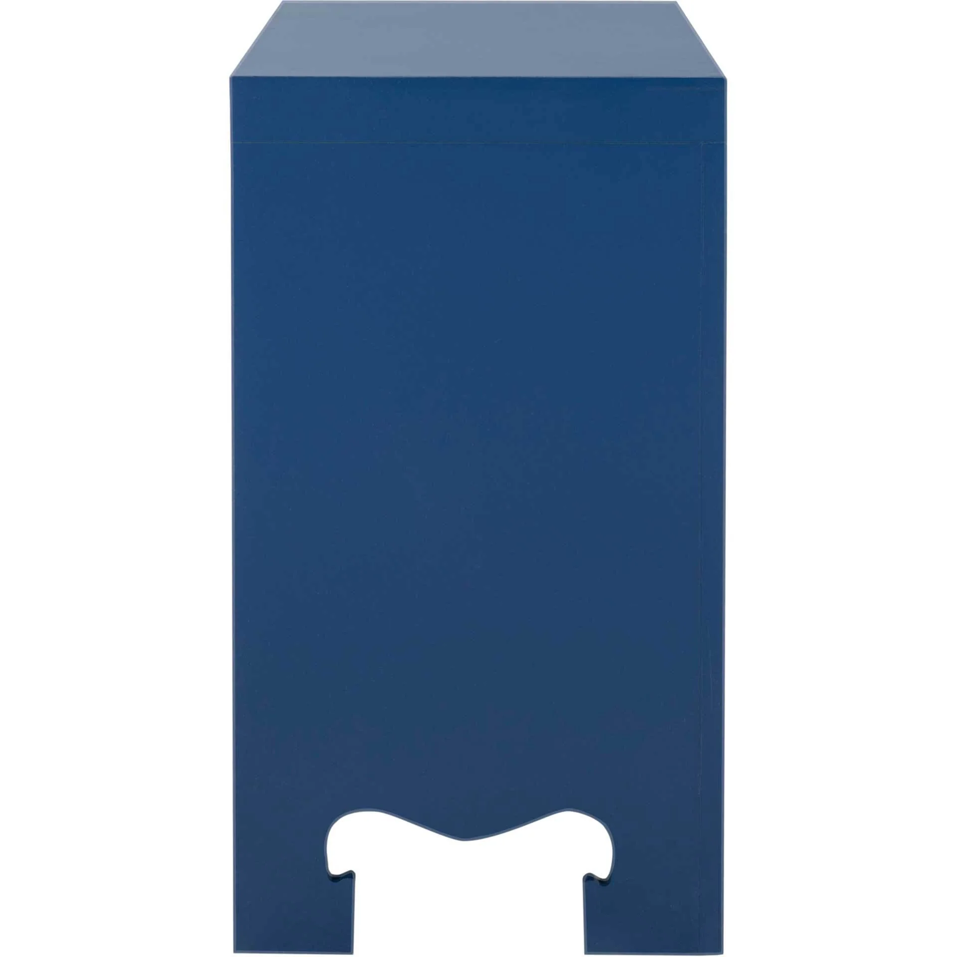Dillon 3 Drawer Chest Lapis Blue/Gold - Image 3