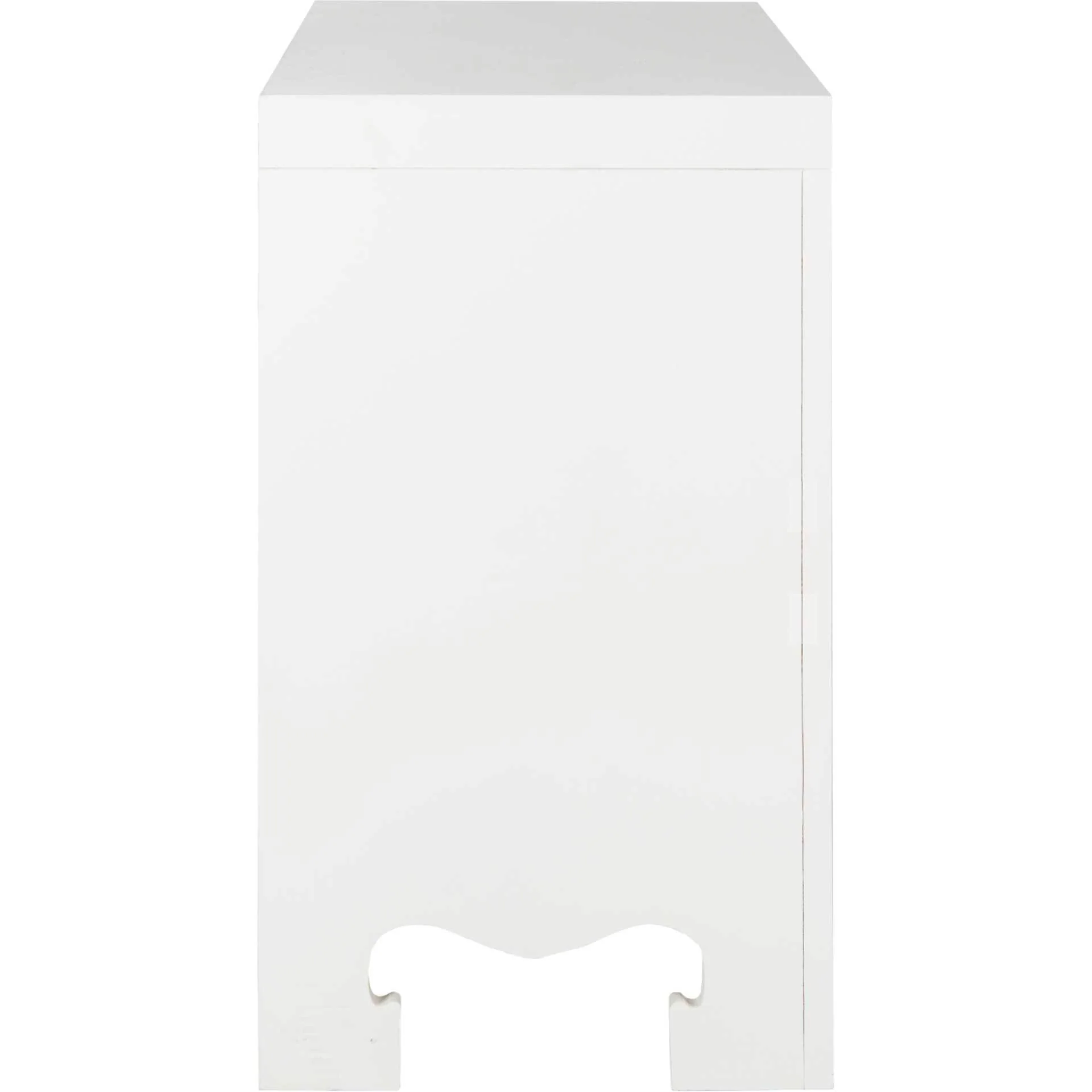 Dillon 3 Drawer Chest White/Gold - Image 2