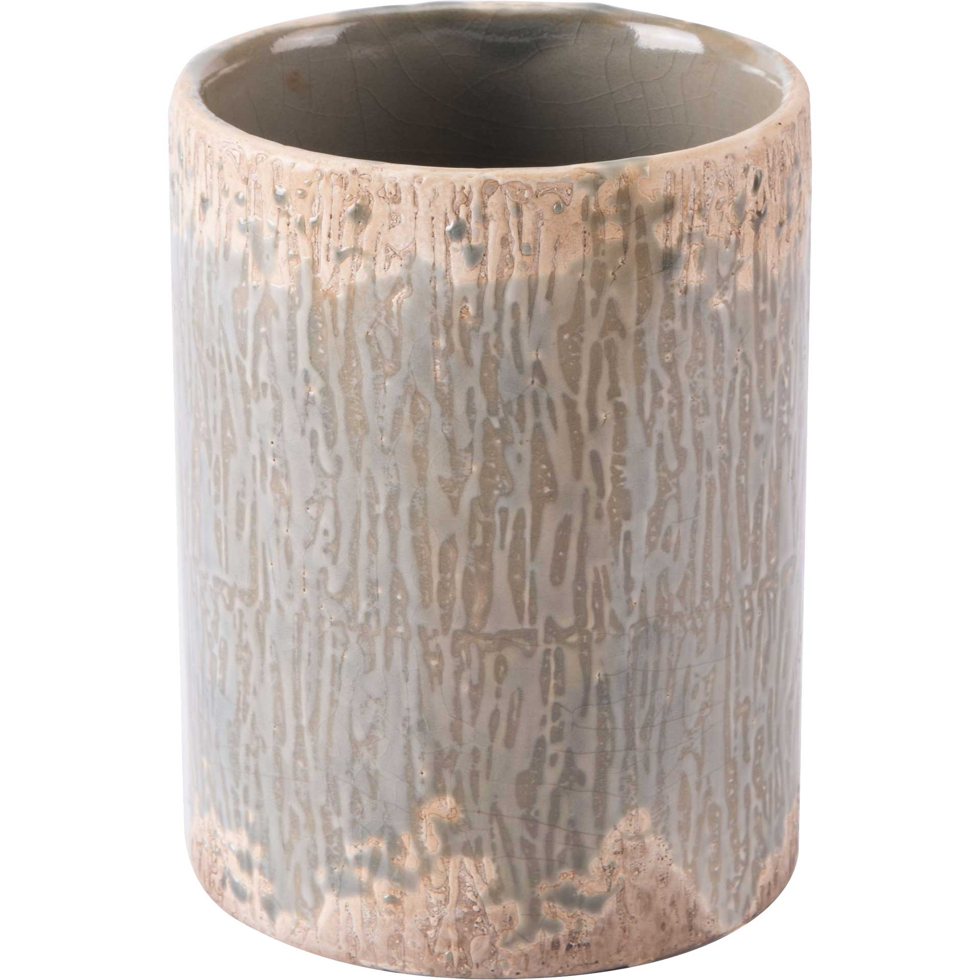 Distressed Blue Vase Distressed Blue - Image 3