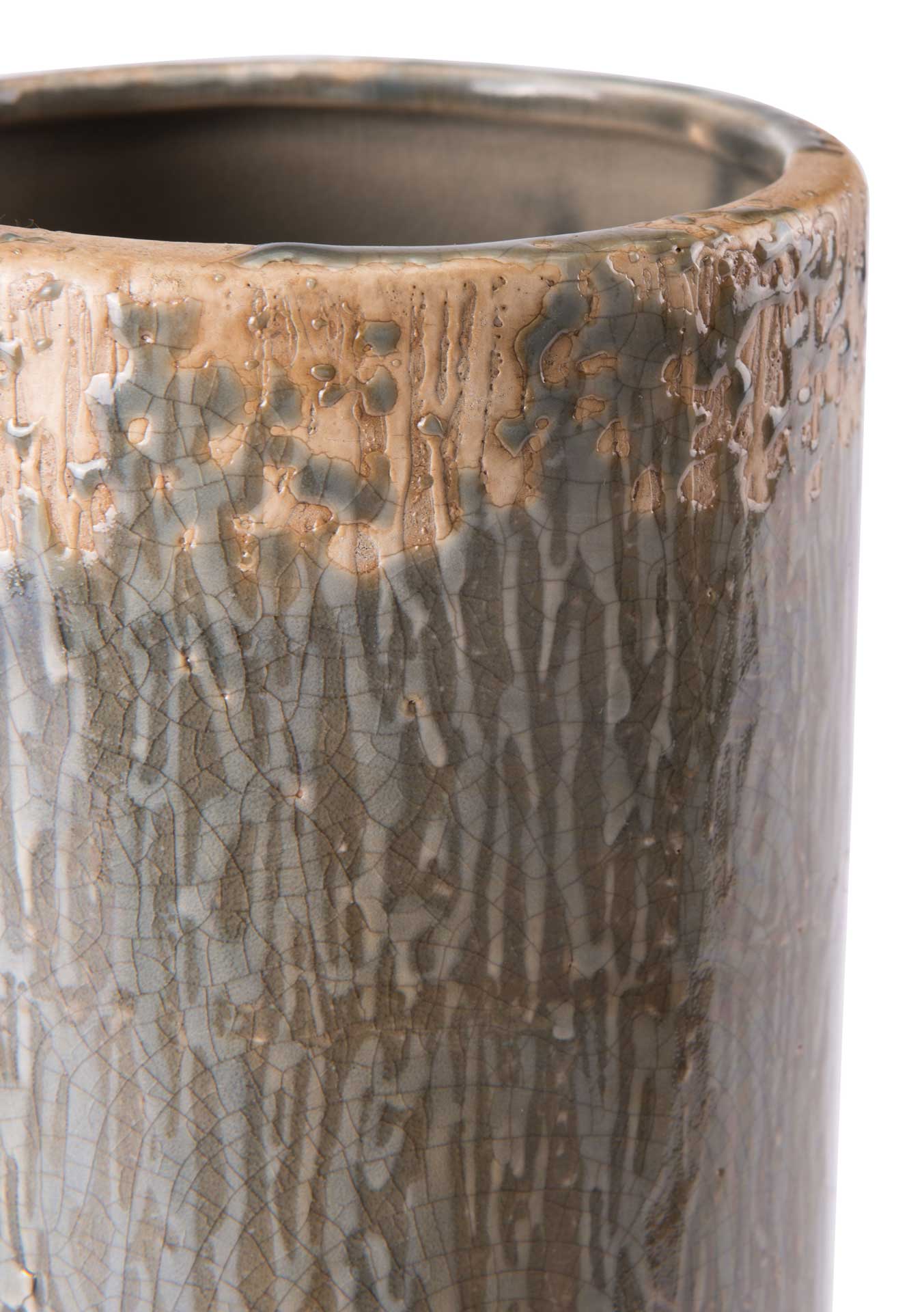 Distressed Blue Vase Distressed Blue - Image 4