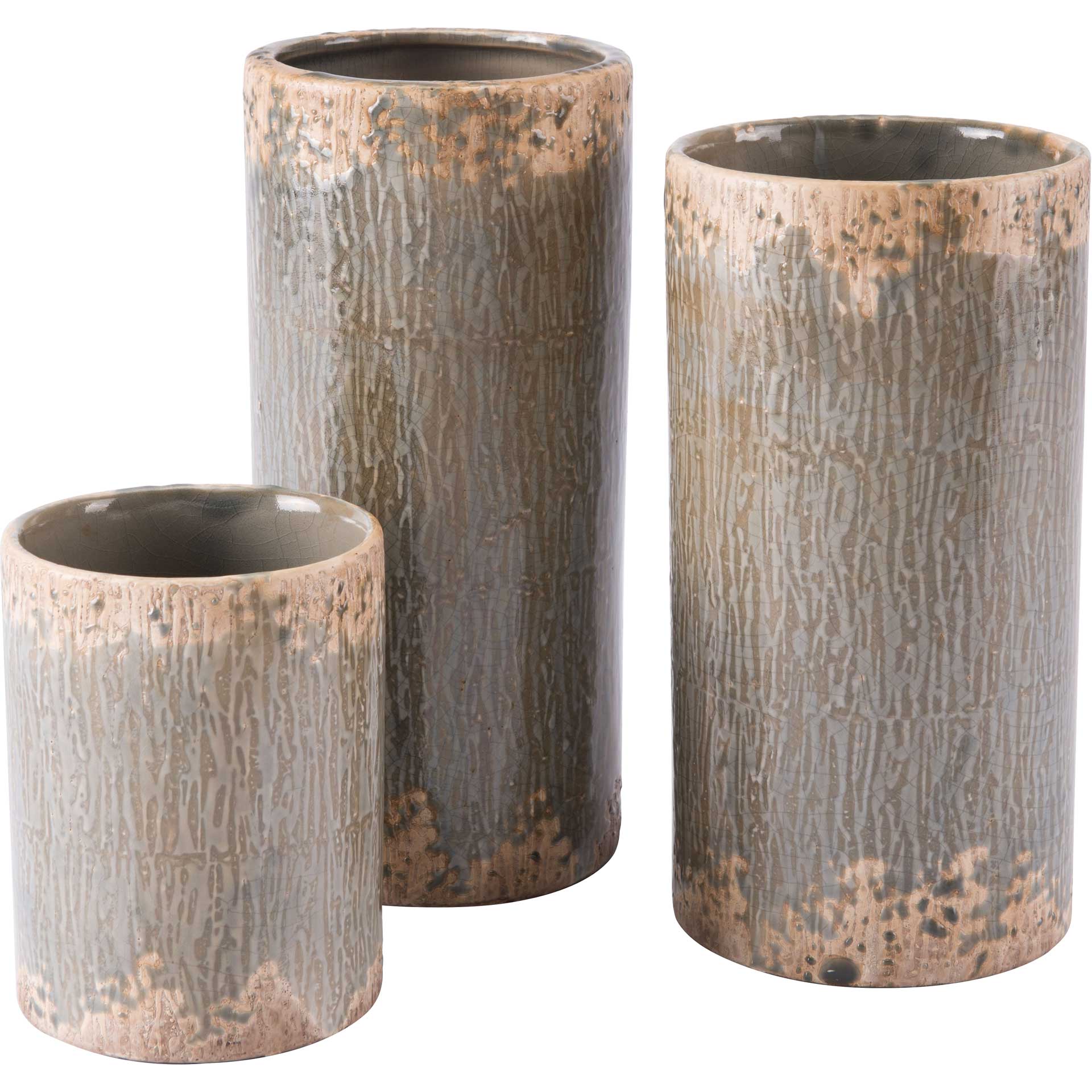 Distressed Blue Vase Distressed Blue - Image 5