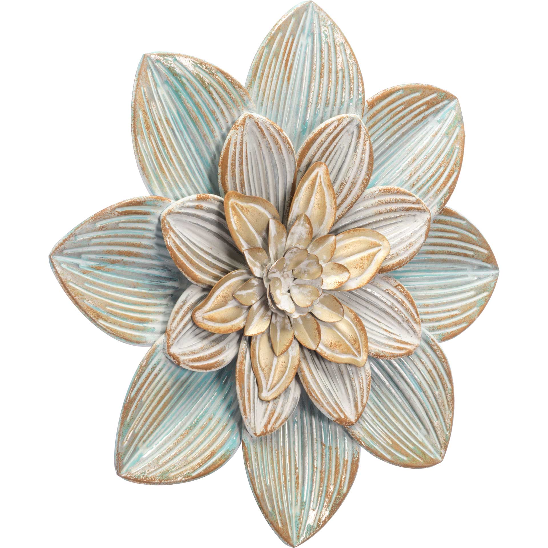 Distressed Succulent Wall Decor - Image 3