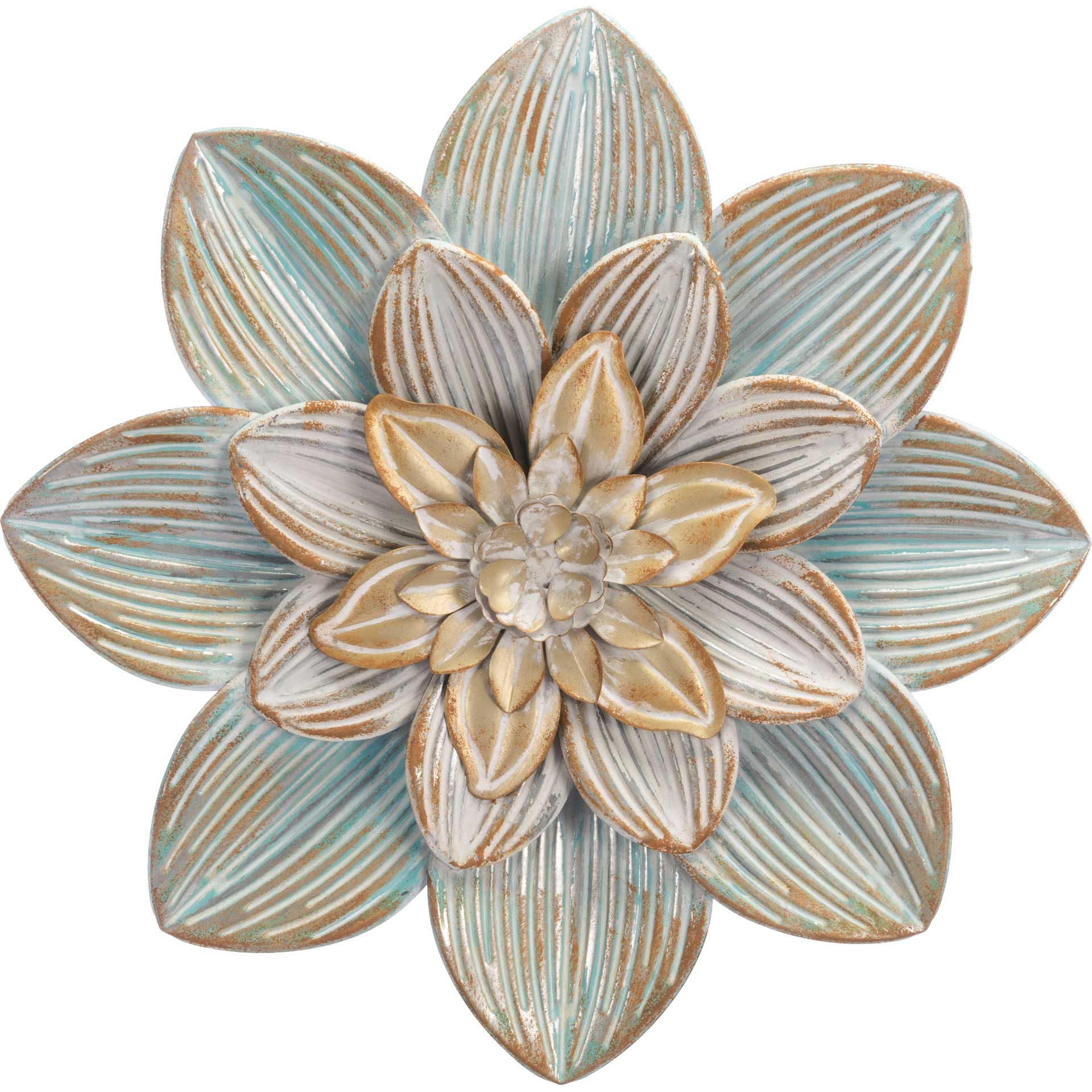 Distressed Succulent Wall Decor - Image 4