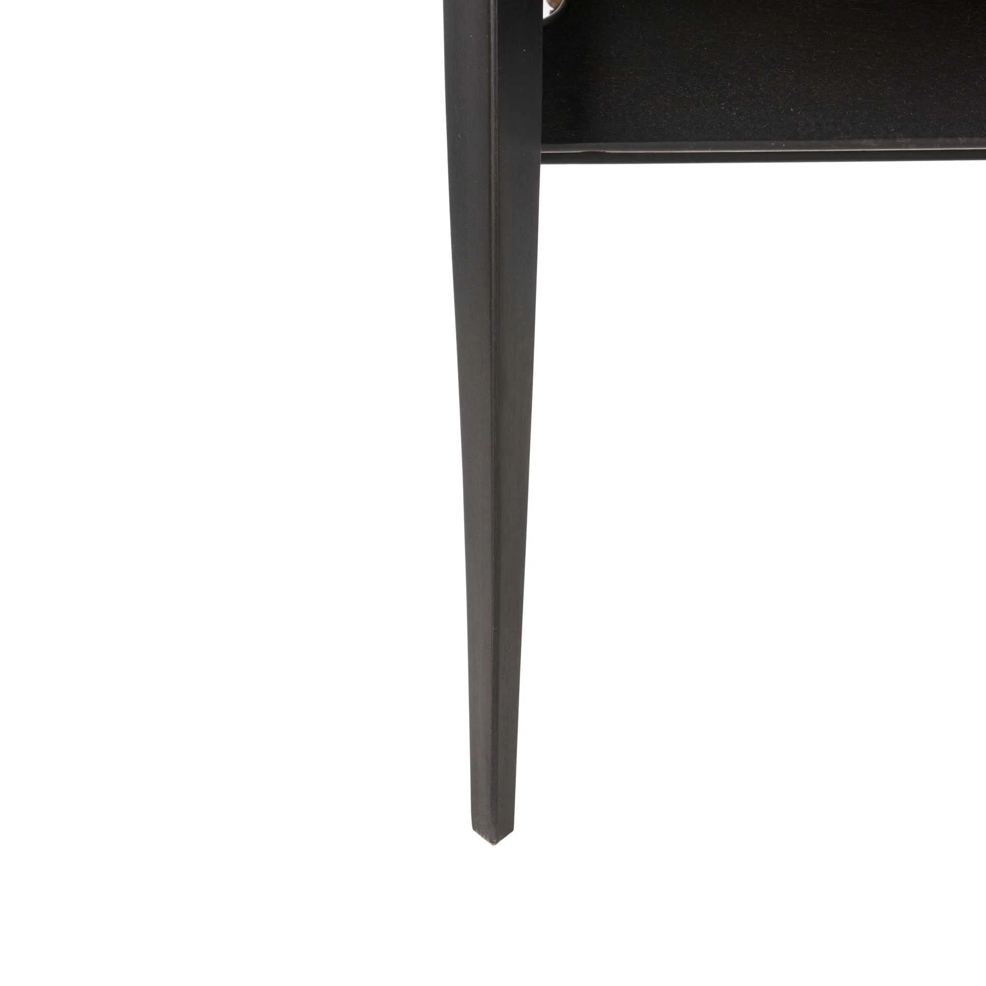 Diya Leather Safari Chair Brown/Black - Image 8