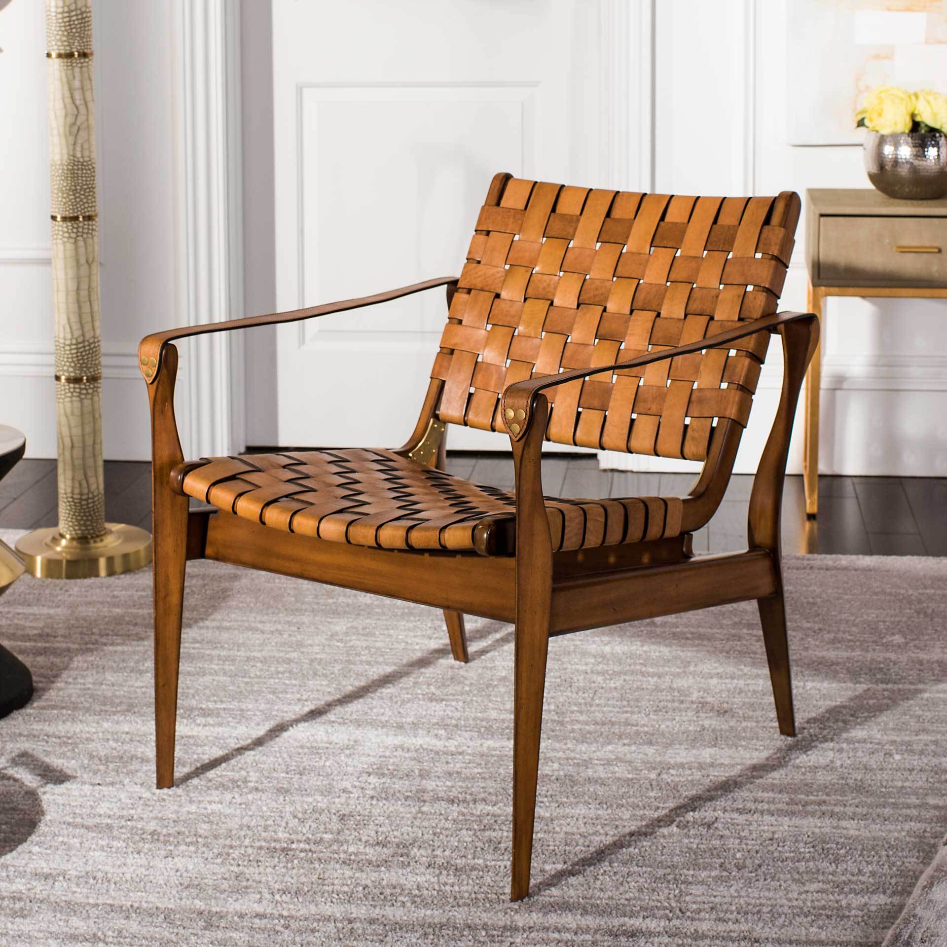 Diya Safari Chair Light Brown/Brown - Image 8