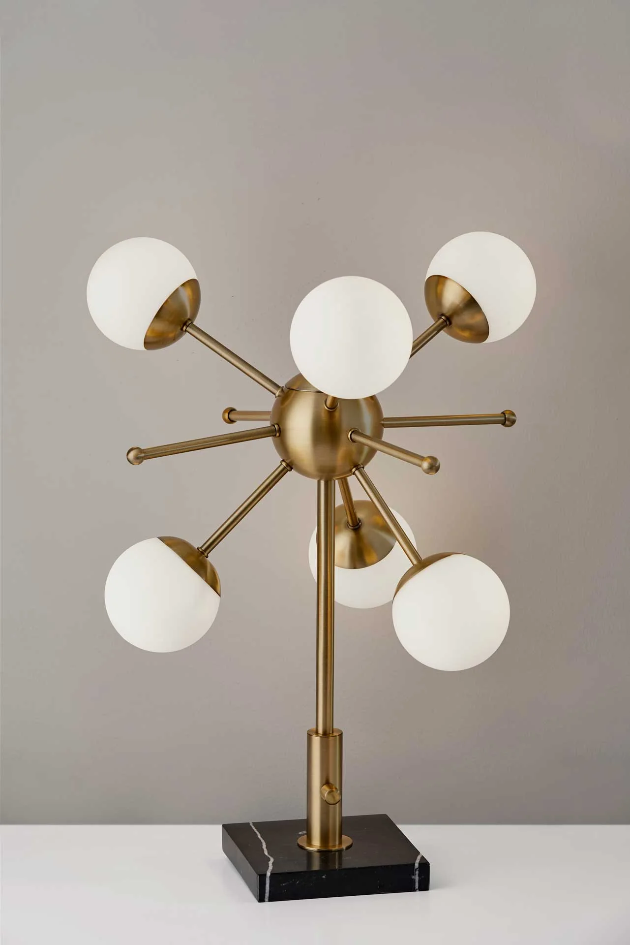 Dole LED Table Lamp Brass - Image 3
