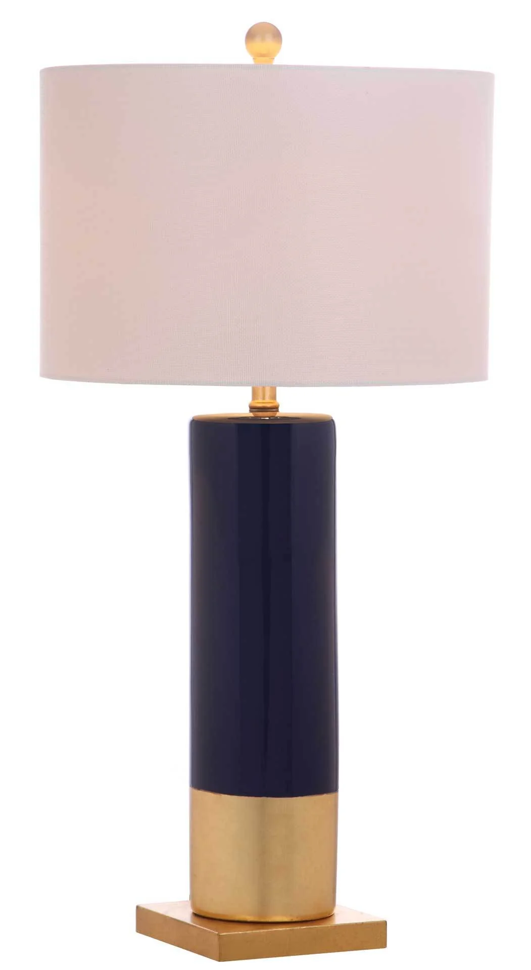 Dominic Table Lamp Navy/Gold (Set of 2) - Image 2