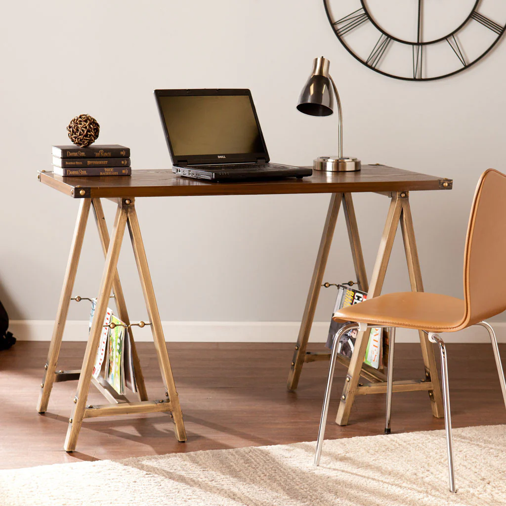 Donte Sawhorse Desk - Image 2