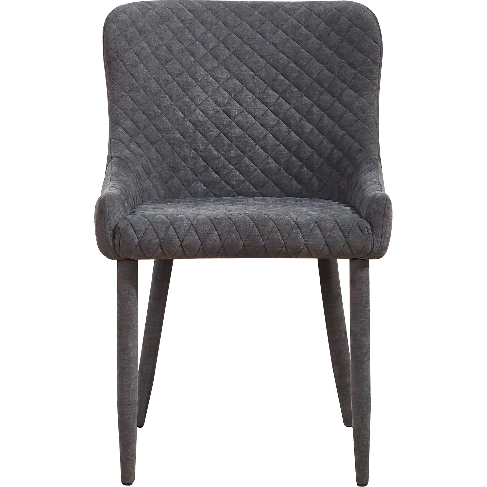 Dorian Velvet Chair Gray - Image 2
