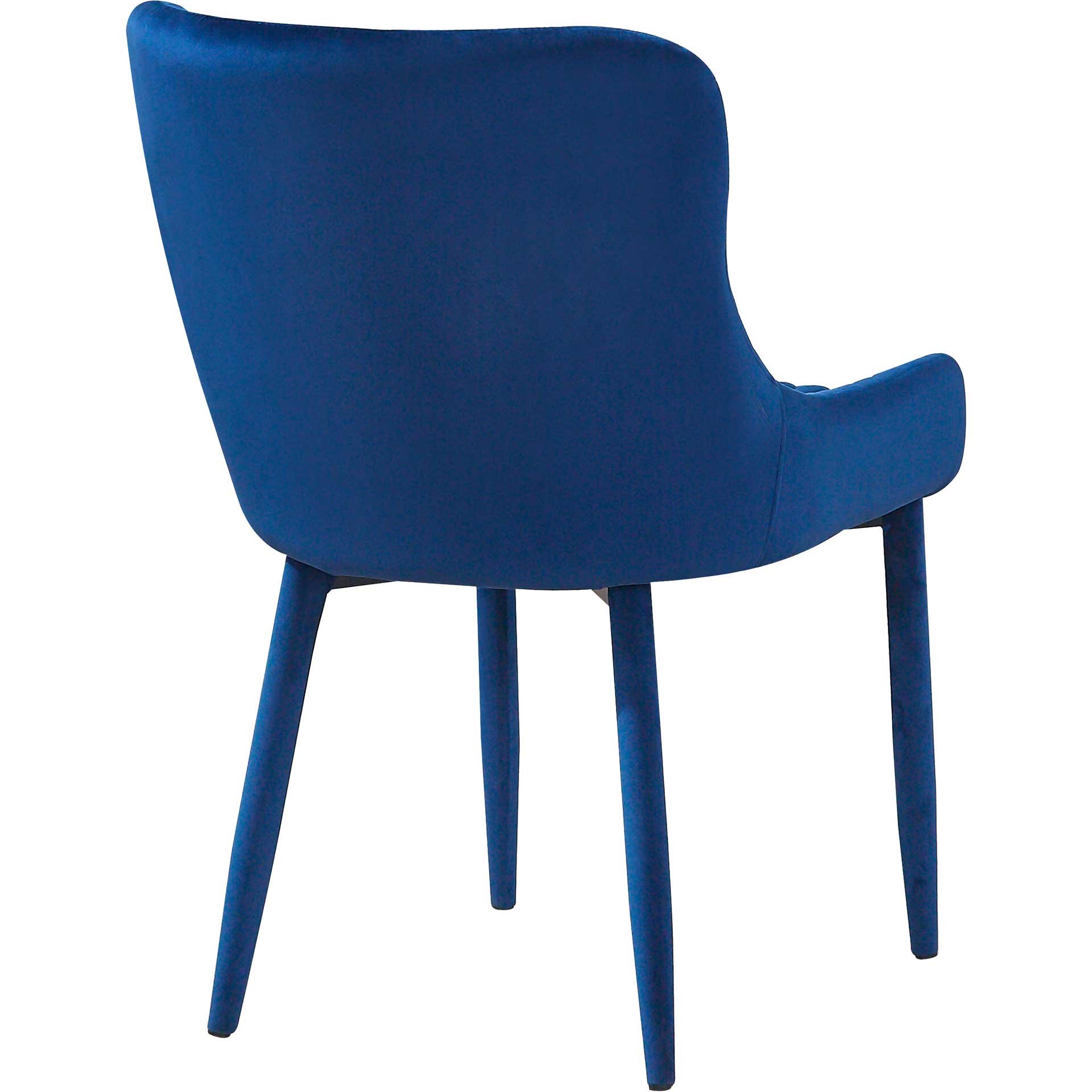 Dorian Velvet Chair Navy - Image 4