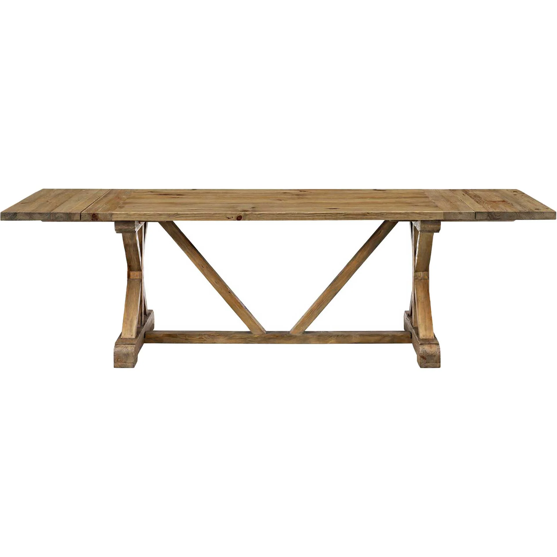 Doyles Extendable Wood Dining Table Brown - Image 2