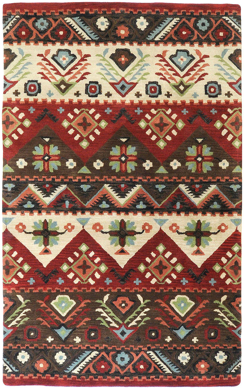 Dream Burgundy/Chocolate Area Rug - Image 2
