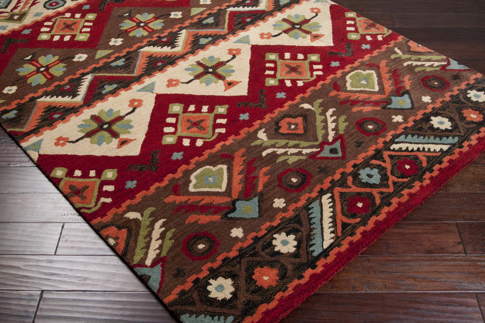 Dream Burgundy/Chocolate Area Rug - Image 3