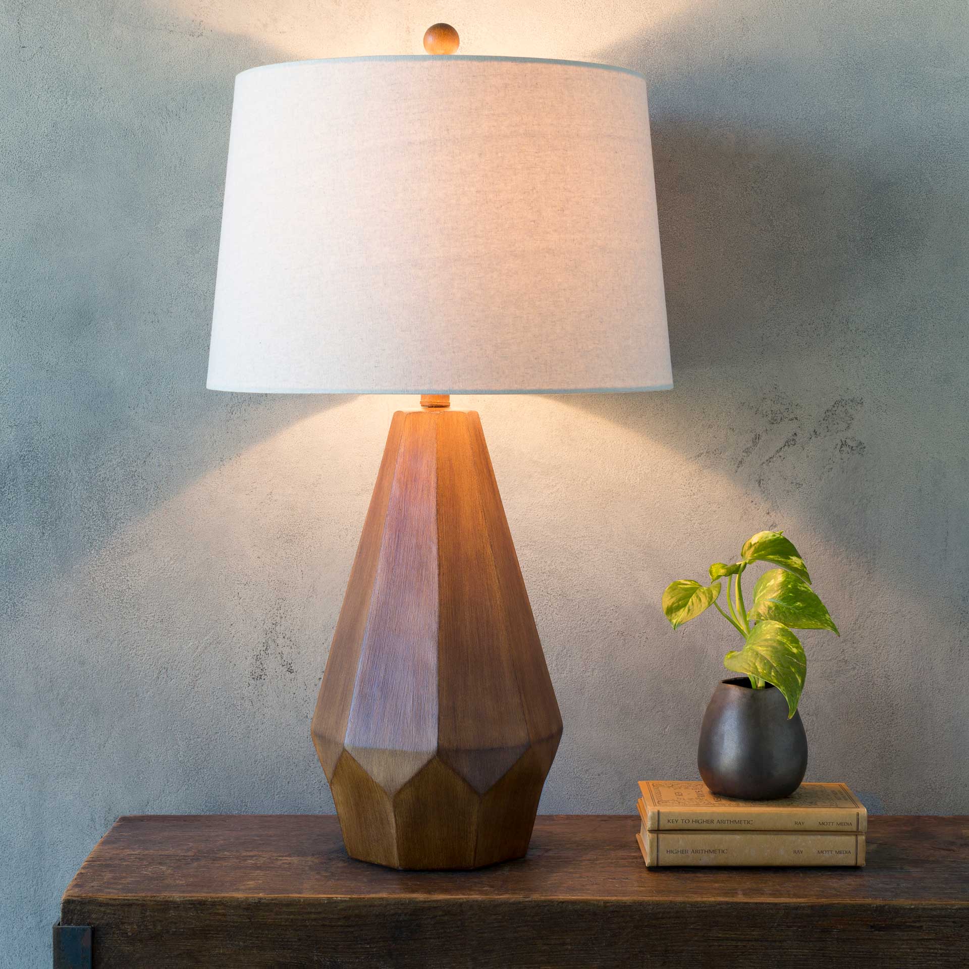 Dream Table Lamp Burnt Orange/Ivory/Camel - Image 5