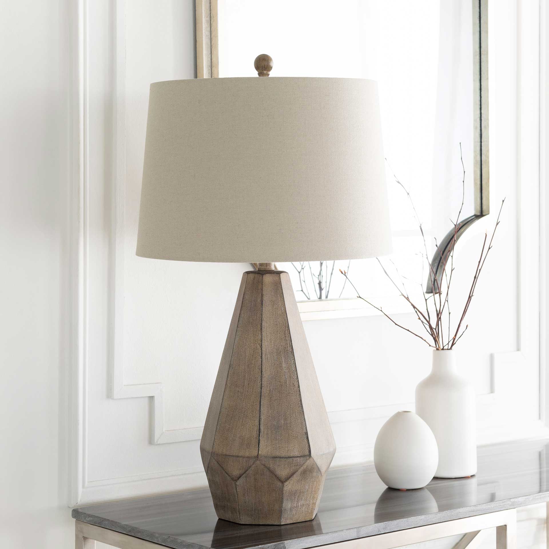 Dream Table Lamp Taupe/Slate Gray/Gray - Image 7