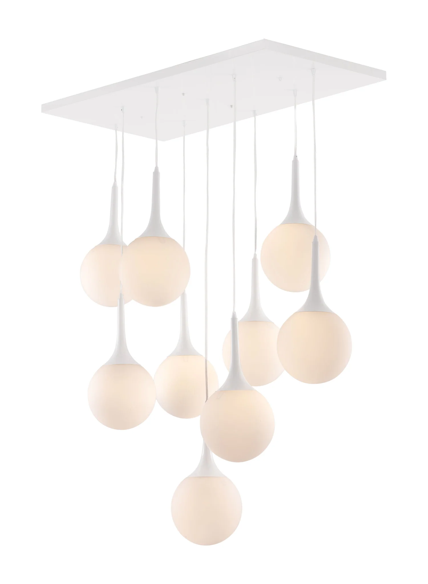Droplets Ceiling Lamp White - Image 3