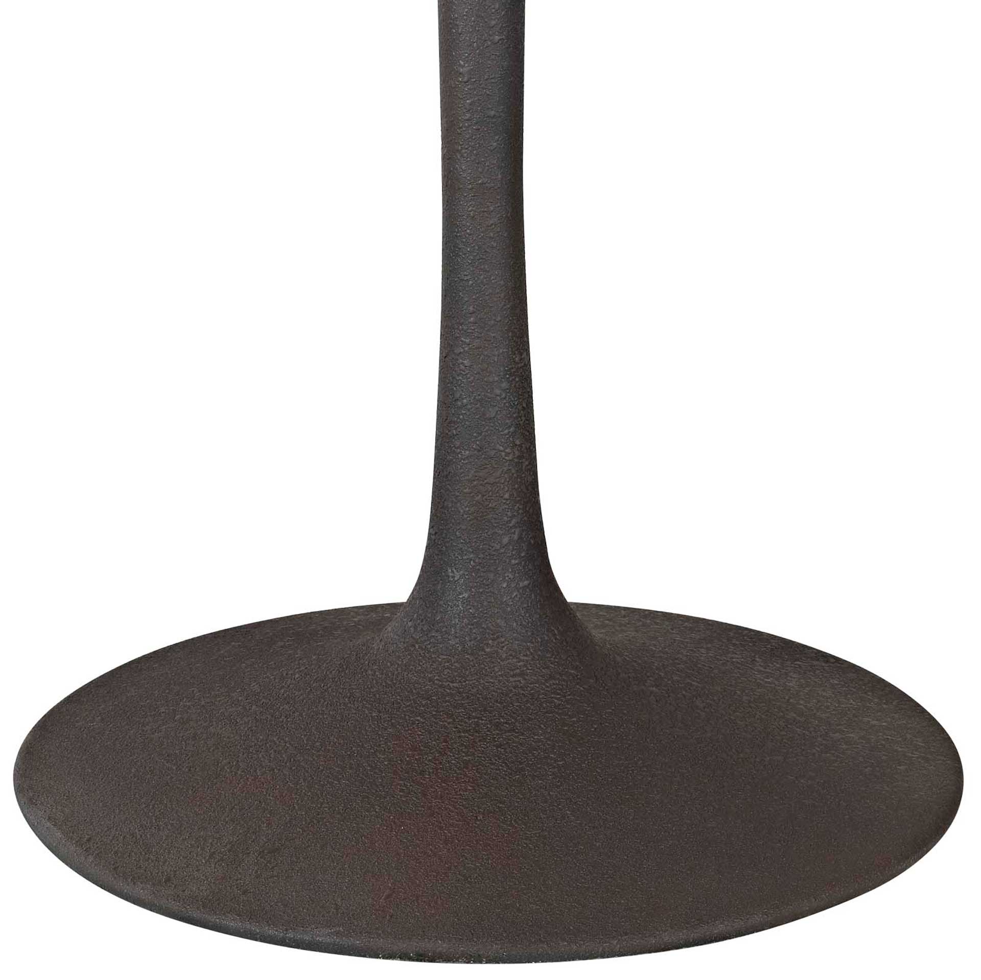 Druid Round Wood Top Dining Table Brown - Image 2