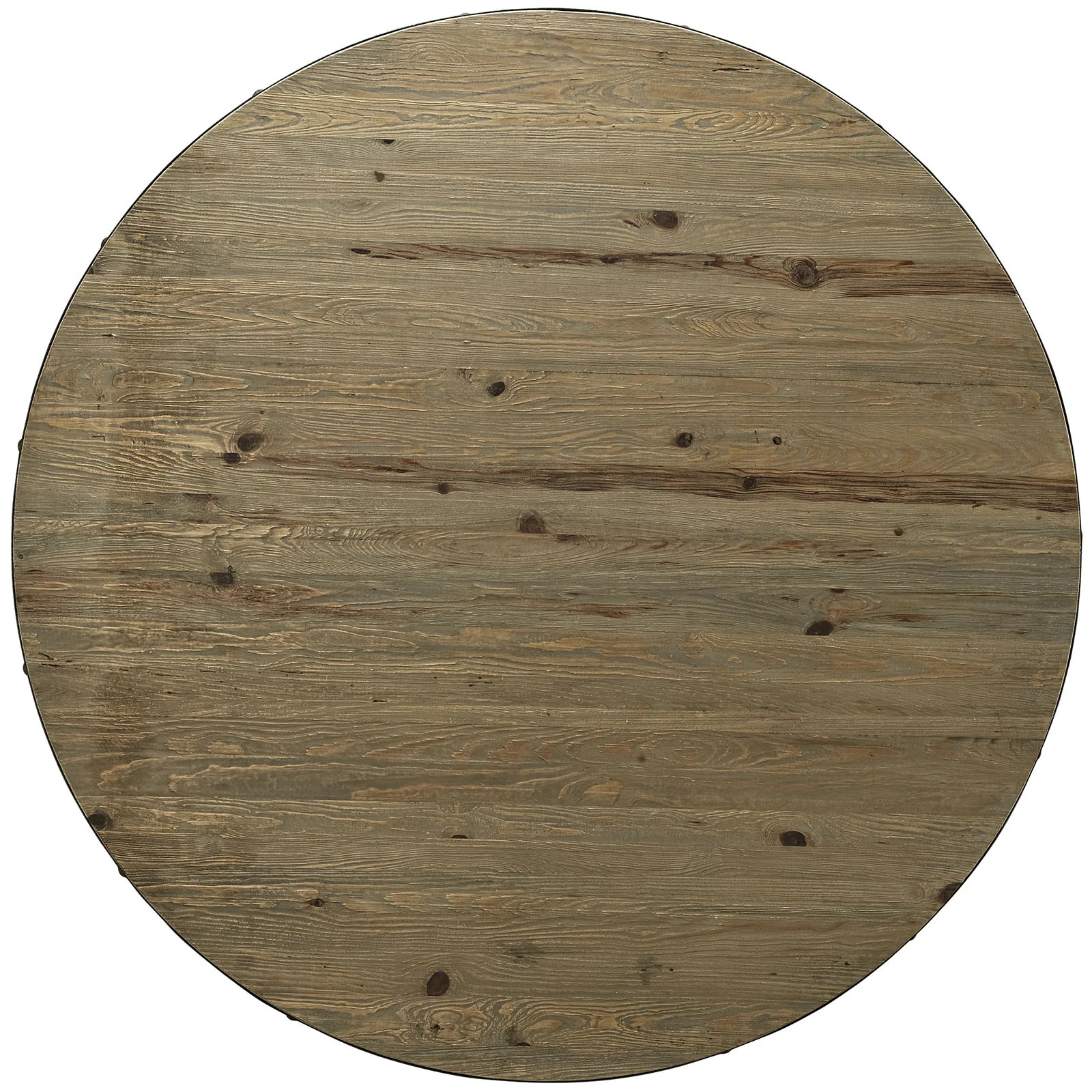 Druid Round Wood Top Dining Table Natural - Image 3