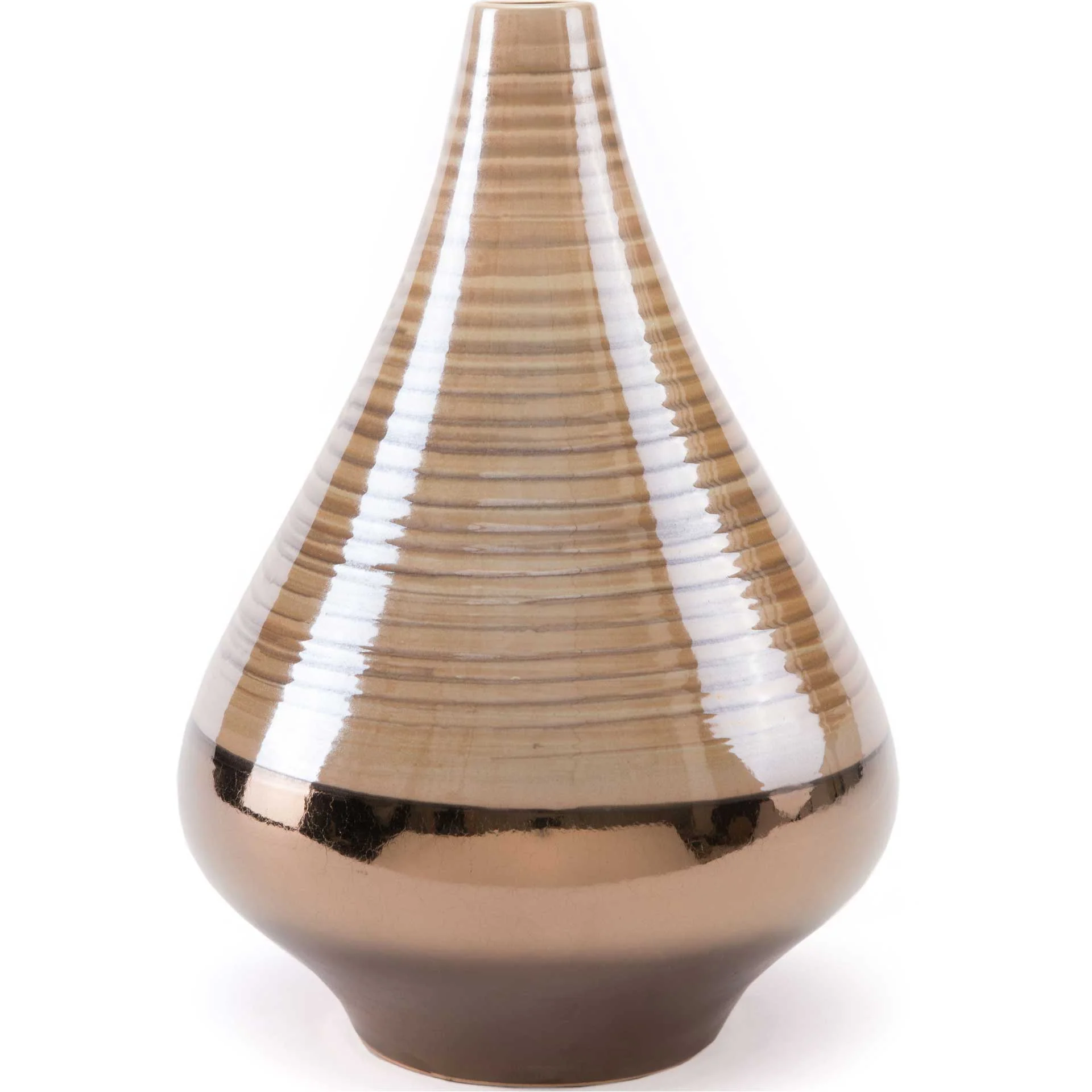 Dual Vase Brown/Pearl - Image 2