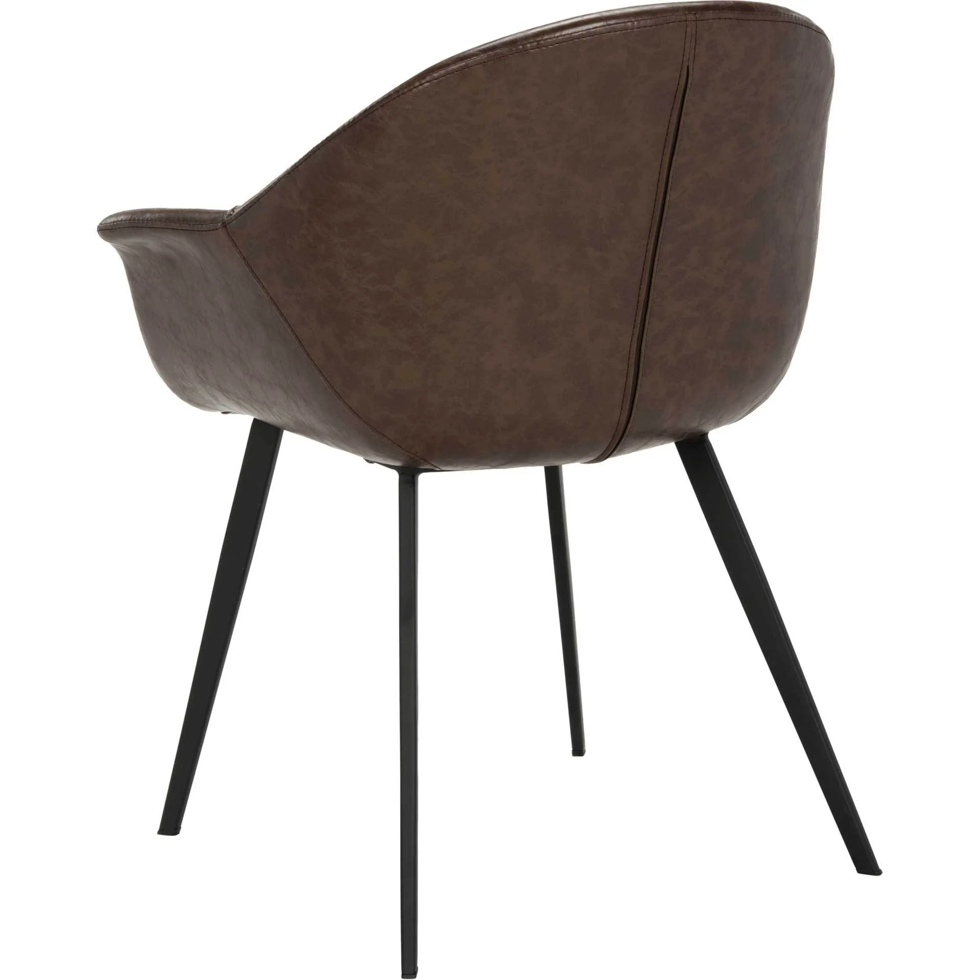 Duke Leather Tub Chair (Set of 2) - Image 6