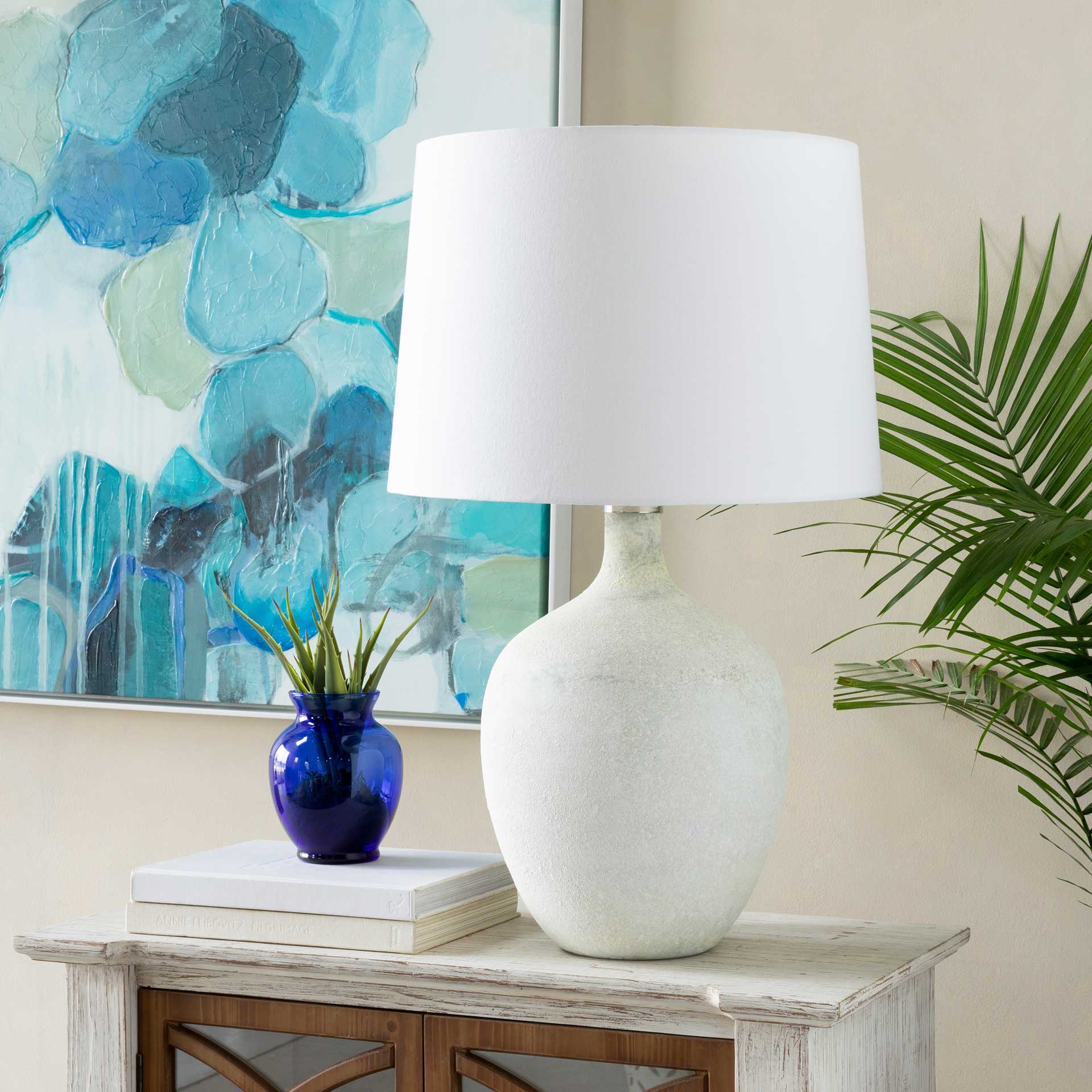 Duke Table Lamp Ivory/White - Image 6