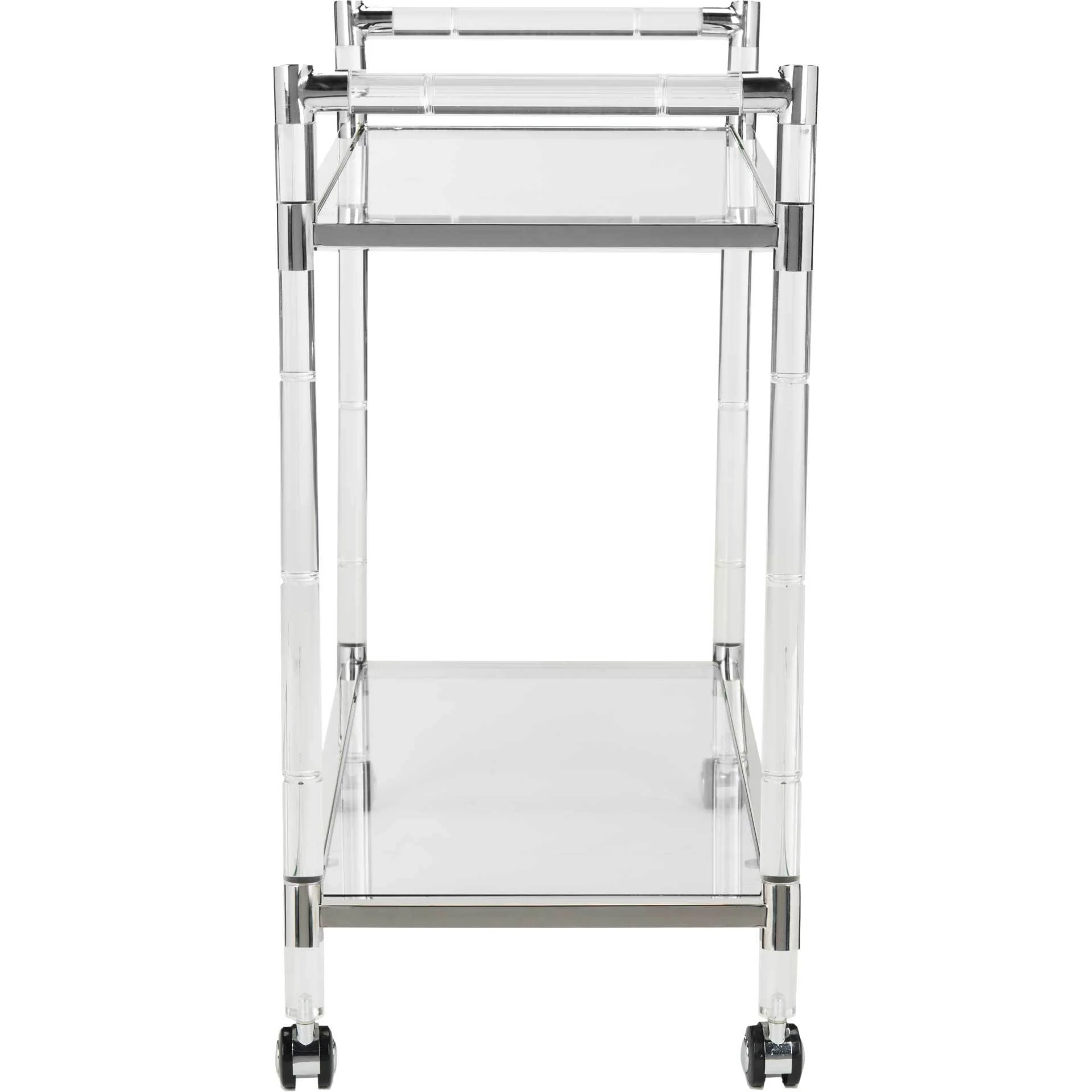 Dustin Bar Trolley Silver - Image 2