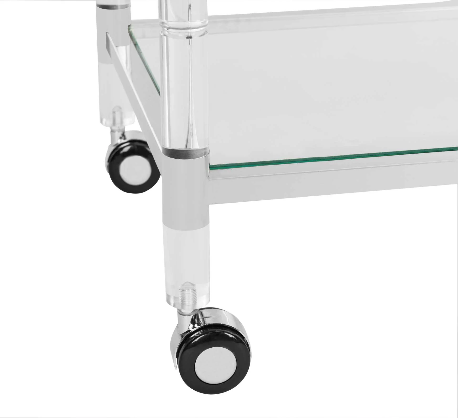 Dustin Bar Trolley Silver - Image 5