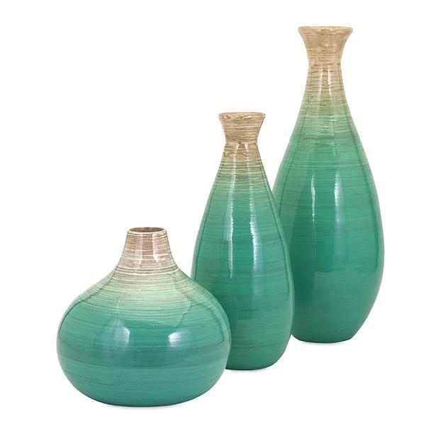 Duval Ombre Large Bamboo Vase - Image 2