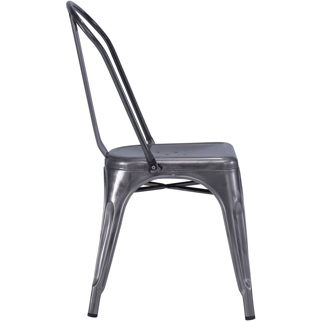 Eastham Chair Gunmetal (Set of 2) - Image 2