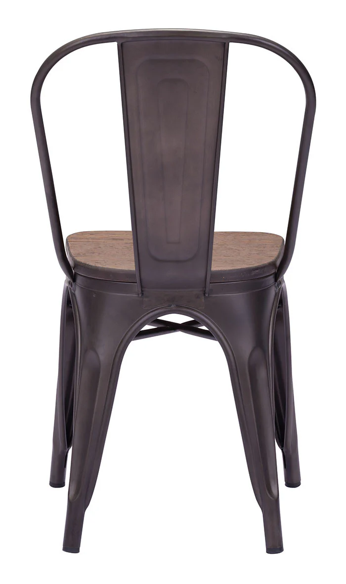 Eastham Chair Rustic Wood (Set of 2) - Image 4