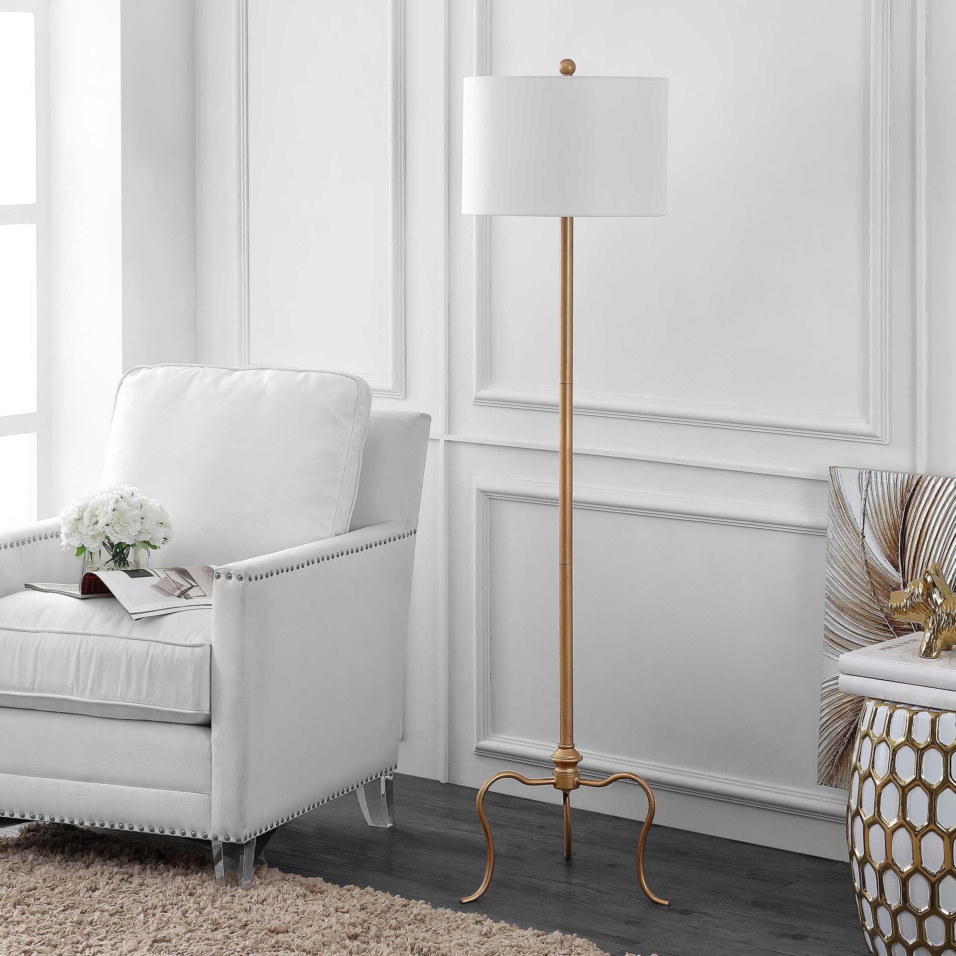 Eastwood Floor Lamp Antique Gold - Image 3