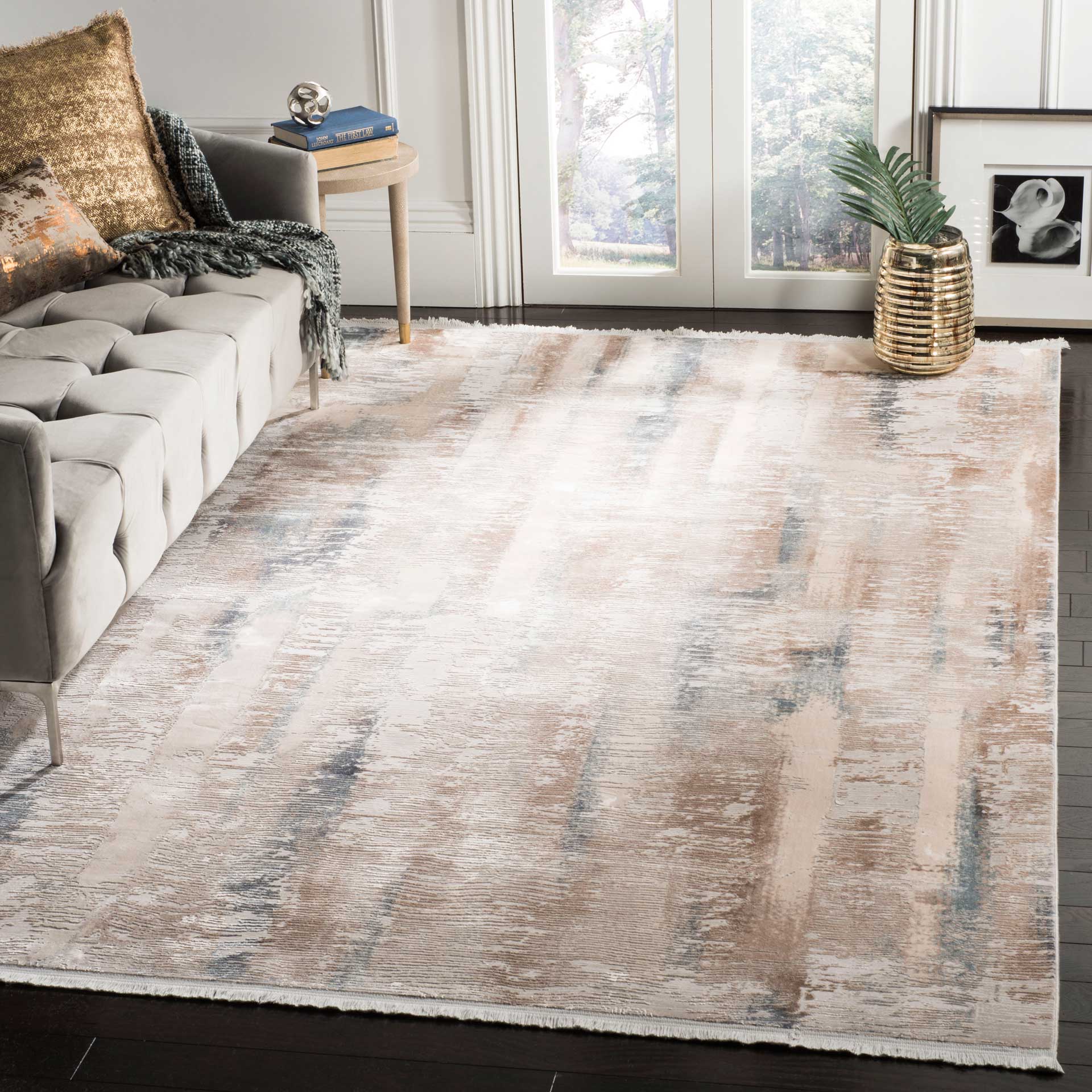 Eclipse Beige/Cream Area Rug - Image 4