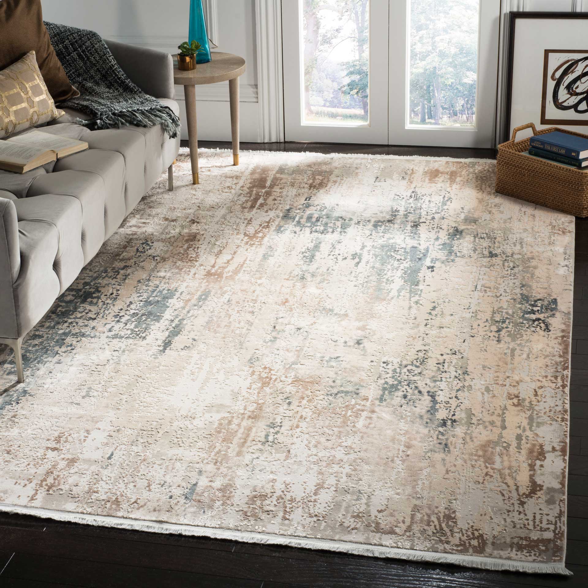Eclipse Beige/Gray/Clay Area Rug - Image 4