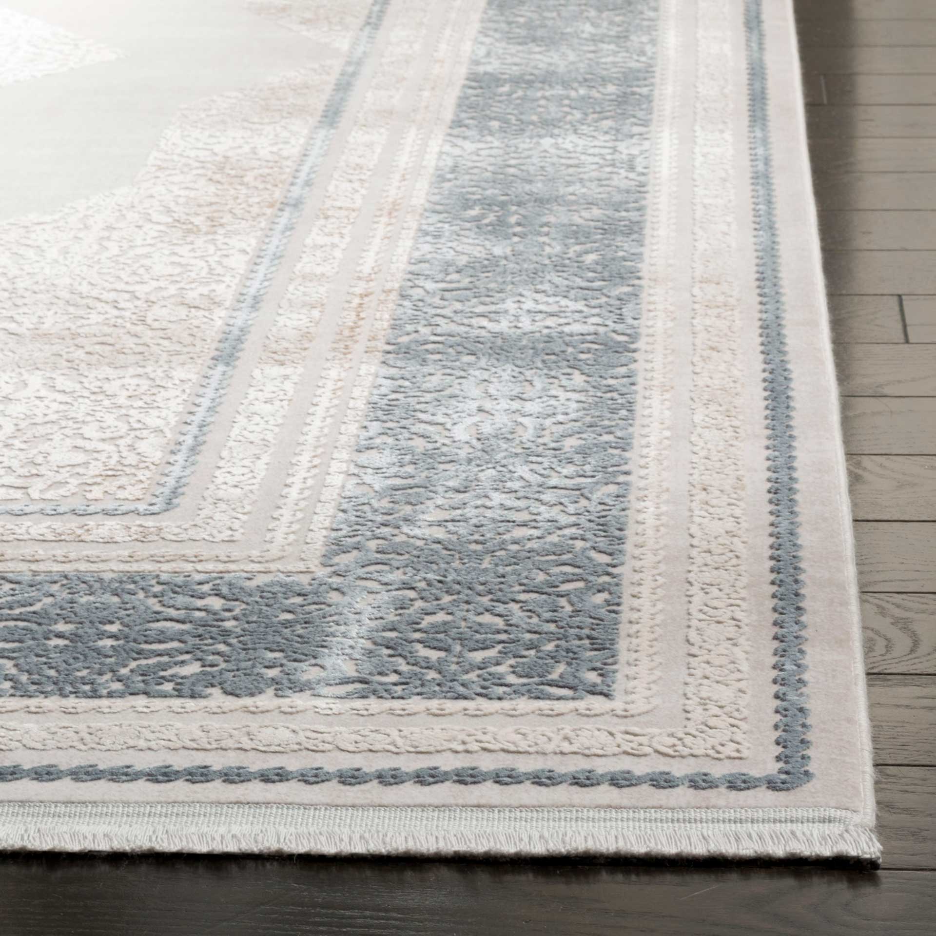 Eclipse Medallion Beige/Gray Area Rug - Image 2
