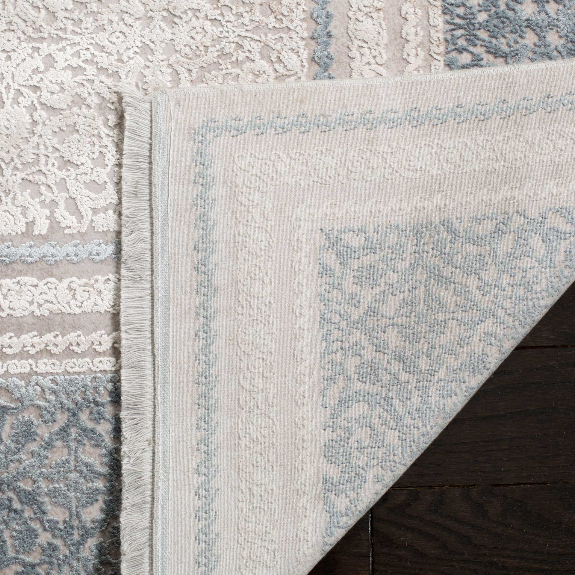 Eclipse Medallion Beige/Gray Area Rug - Image 3