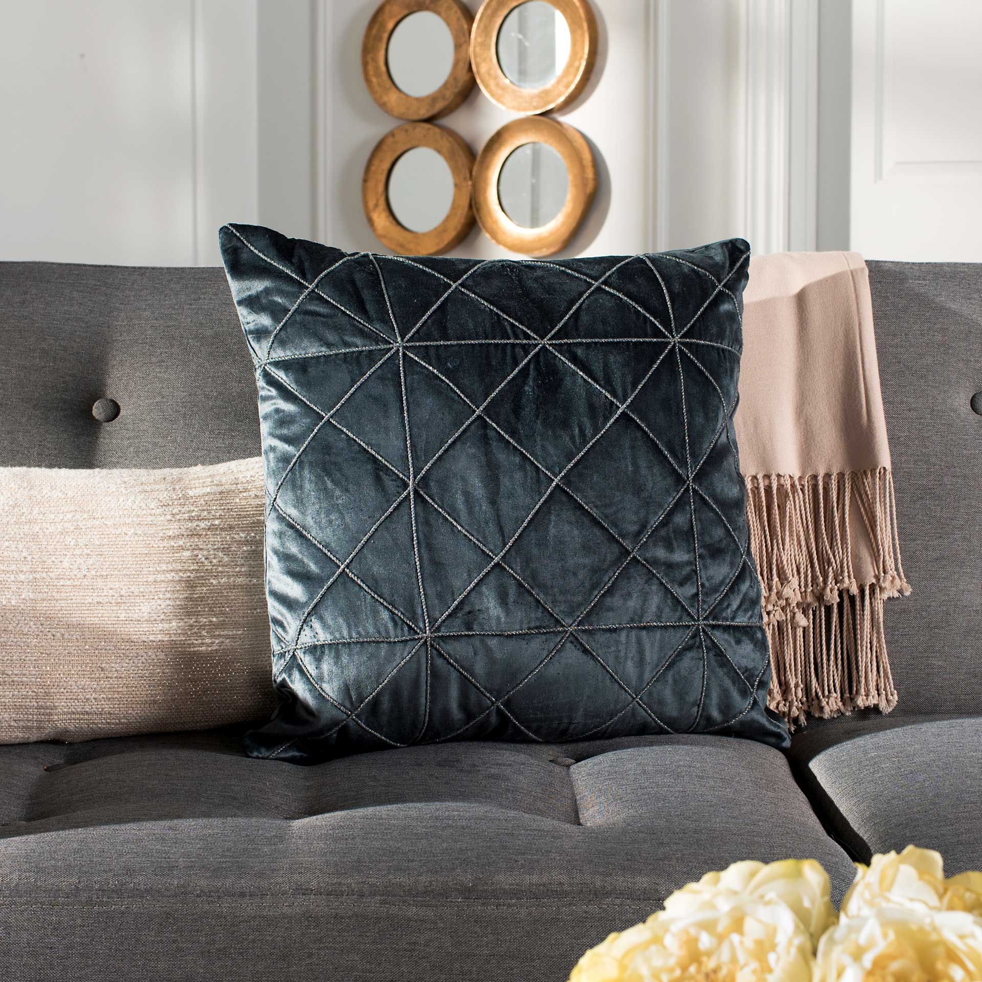Eddie Argyle Pillow Dream Blue - Image 3