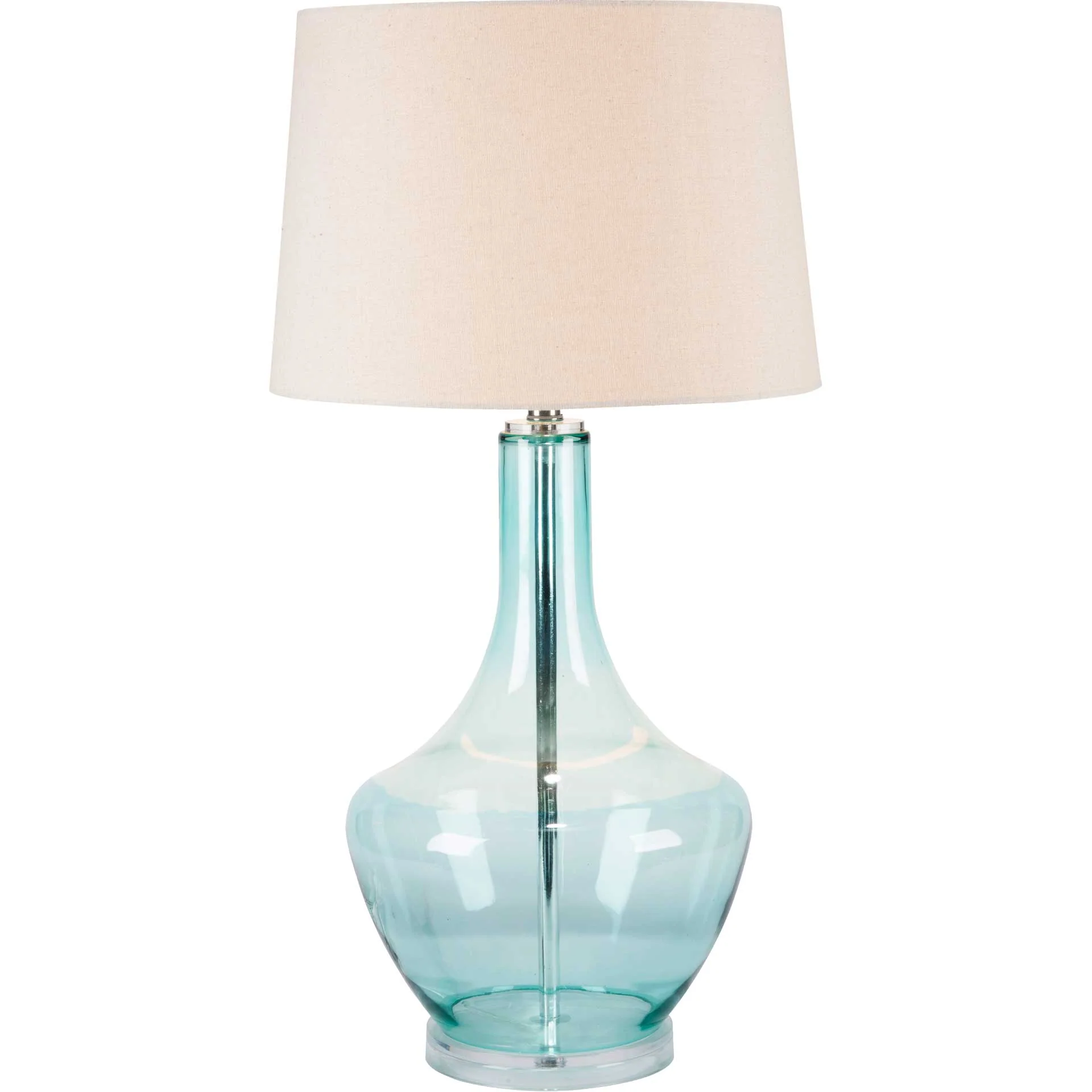 Eddie Table Lamp Ivory/Pale Blue/Aqua - Image 2